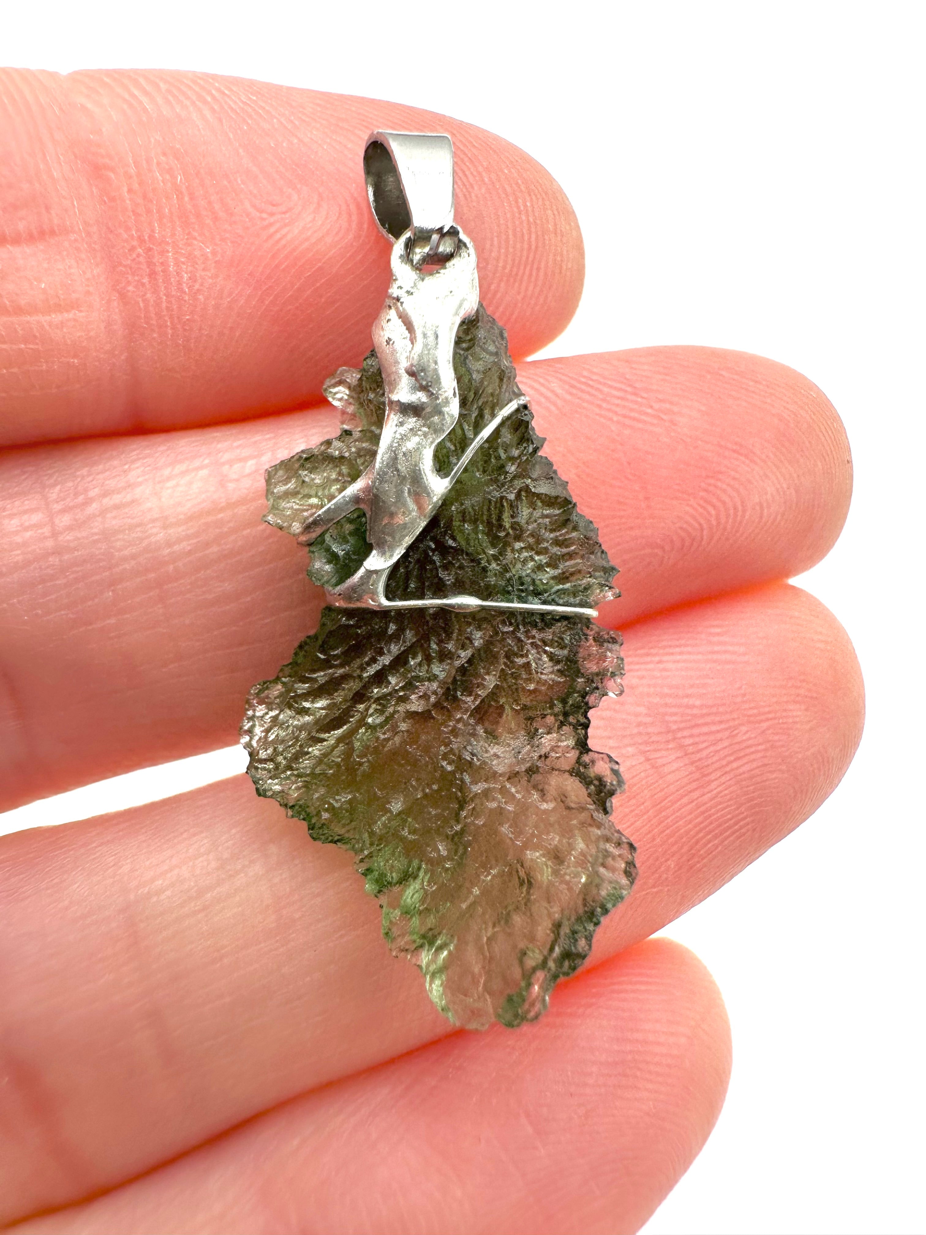 Moldavite pendant - P/V277
