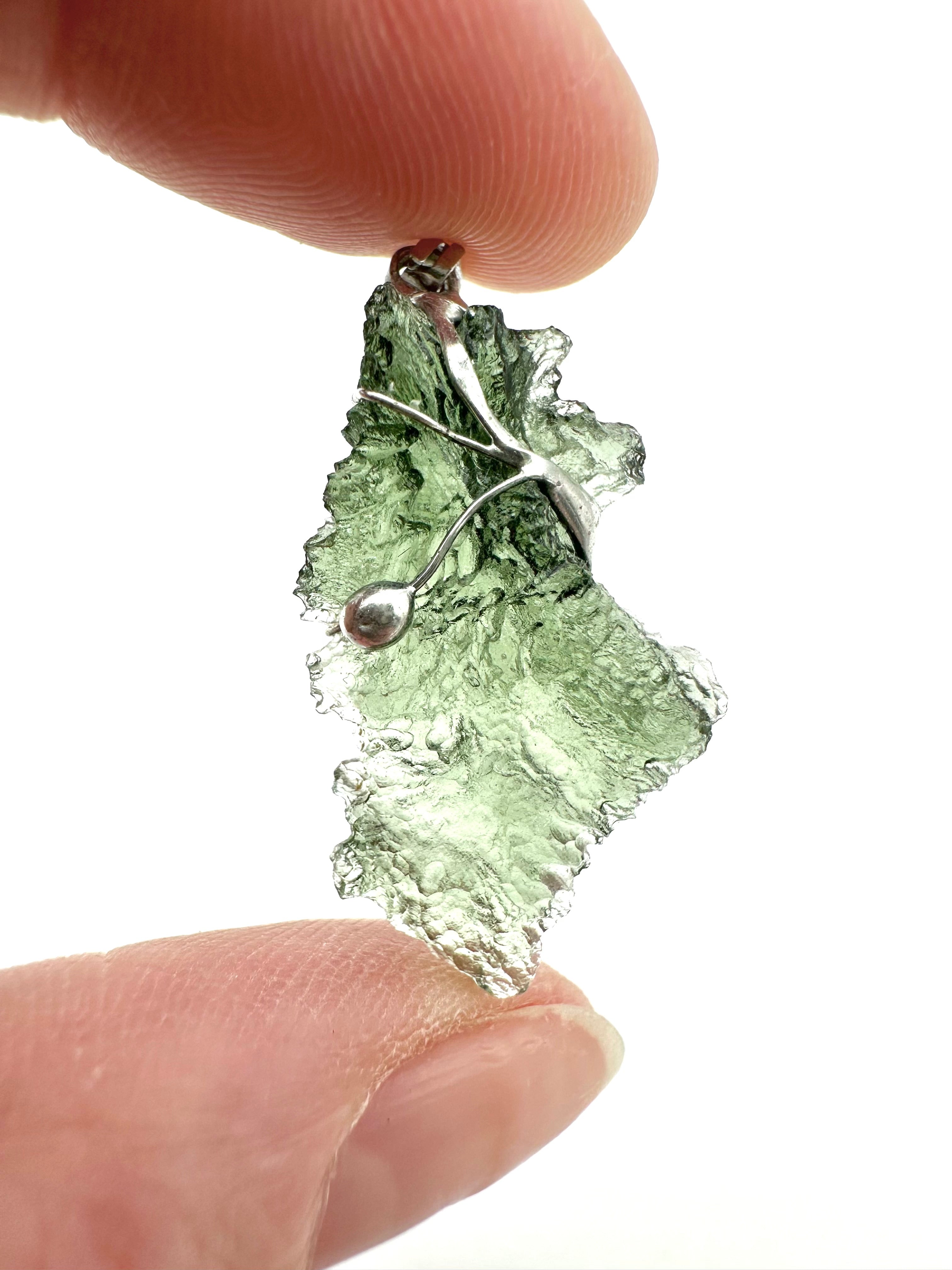 Moldavite pendant - P/V277