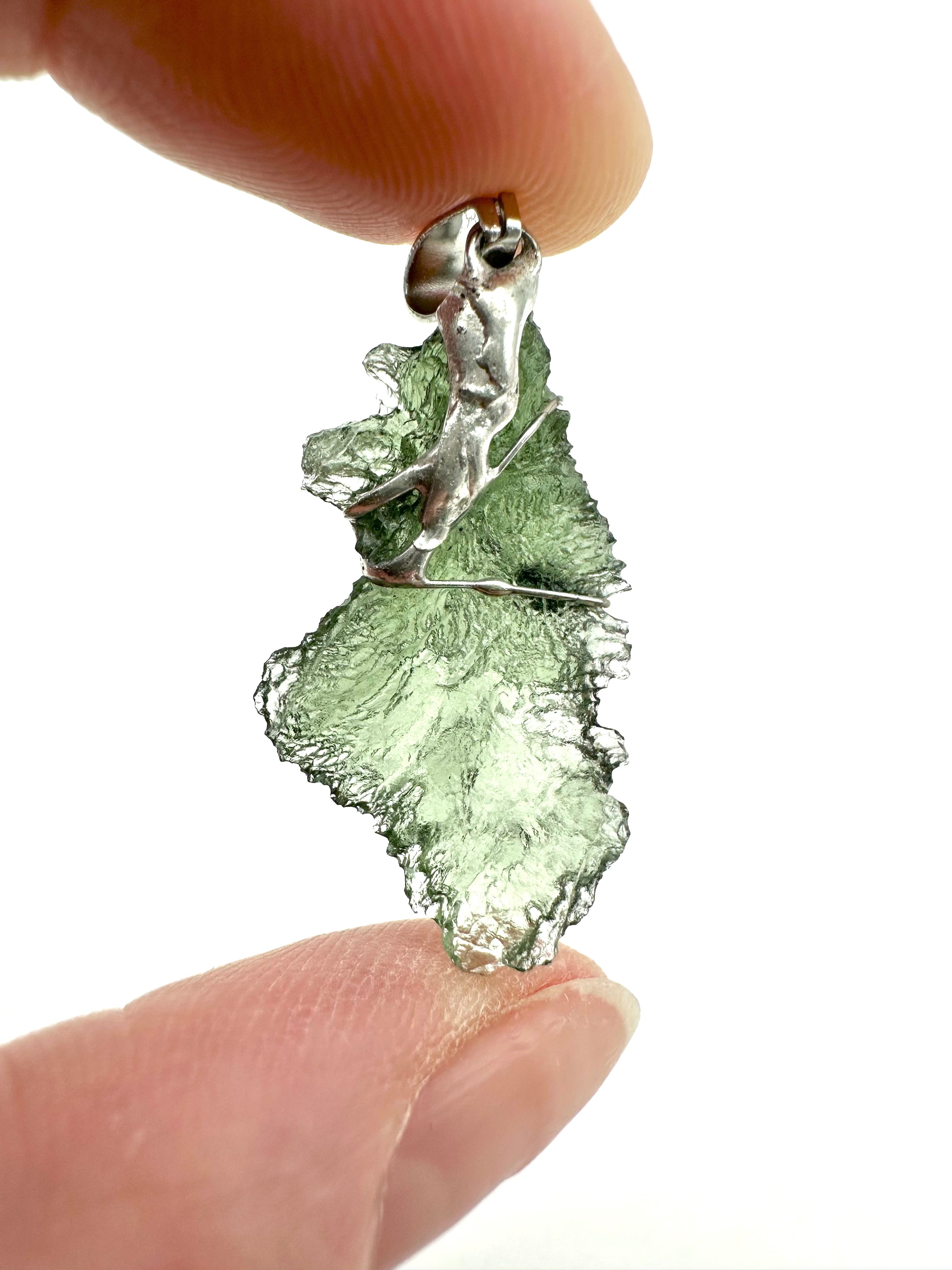 Moldavite pendant - P/V277
