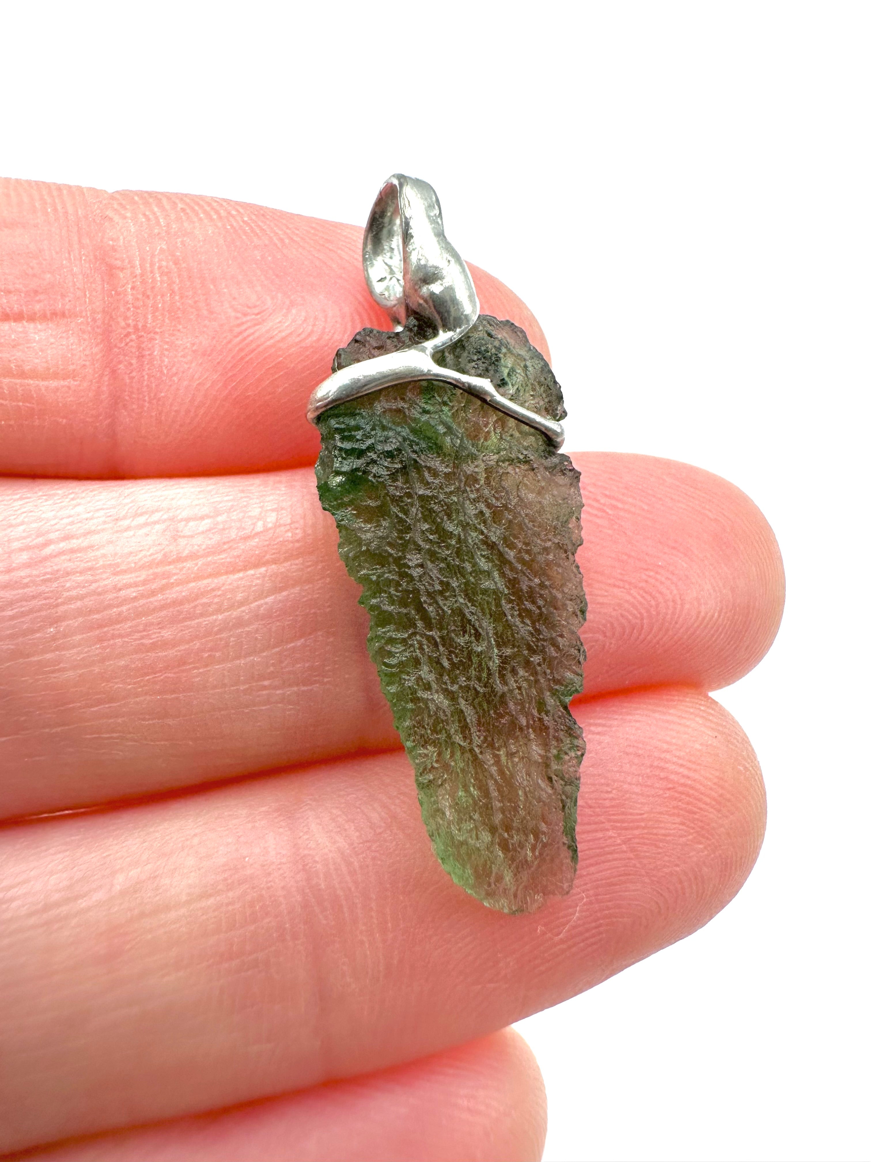 Moldavite pendant - P/V279