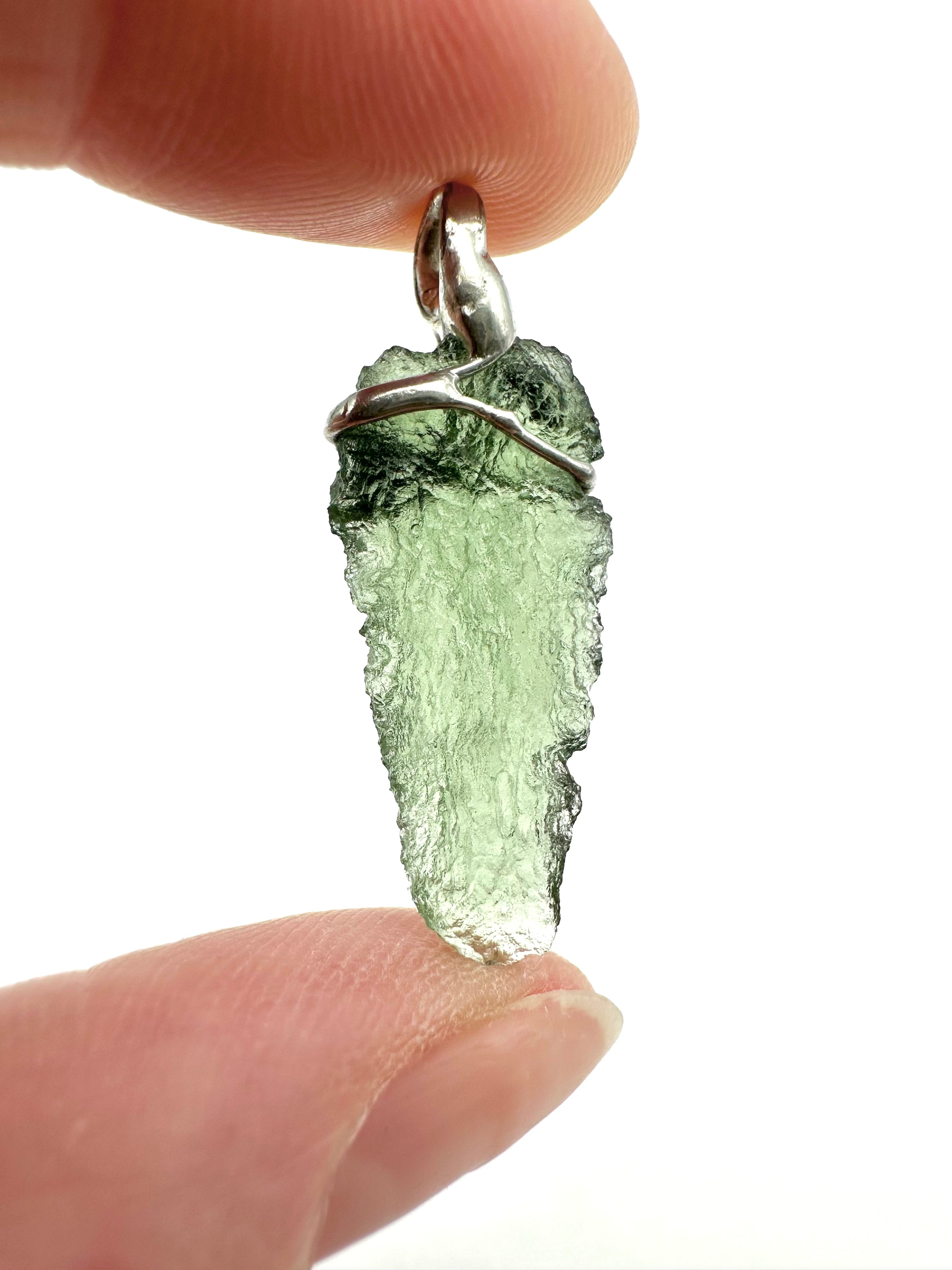 Moldavite pendant - P/V279