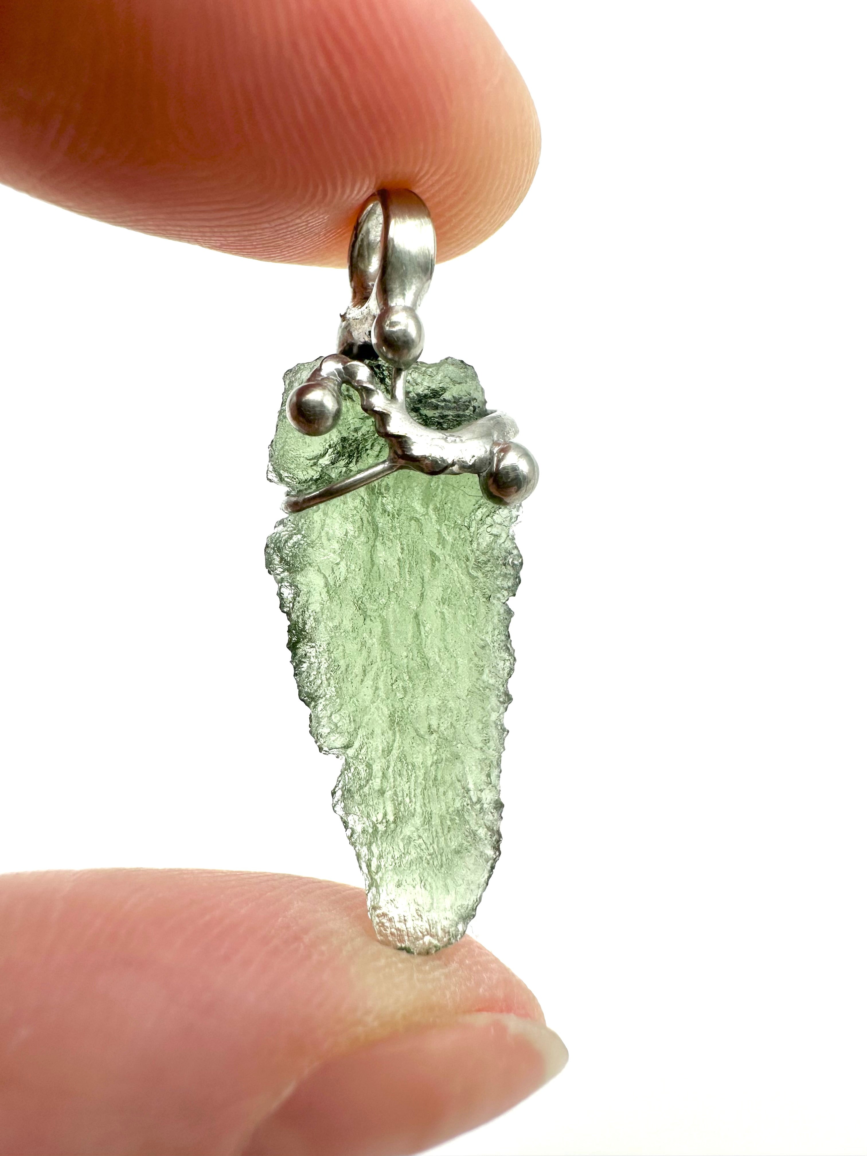 Moldavite pendant - P/V279