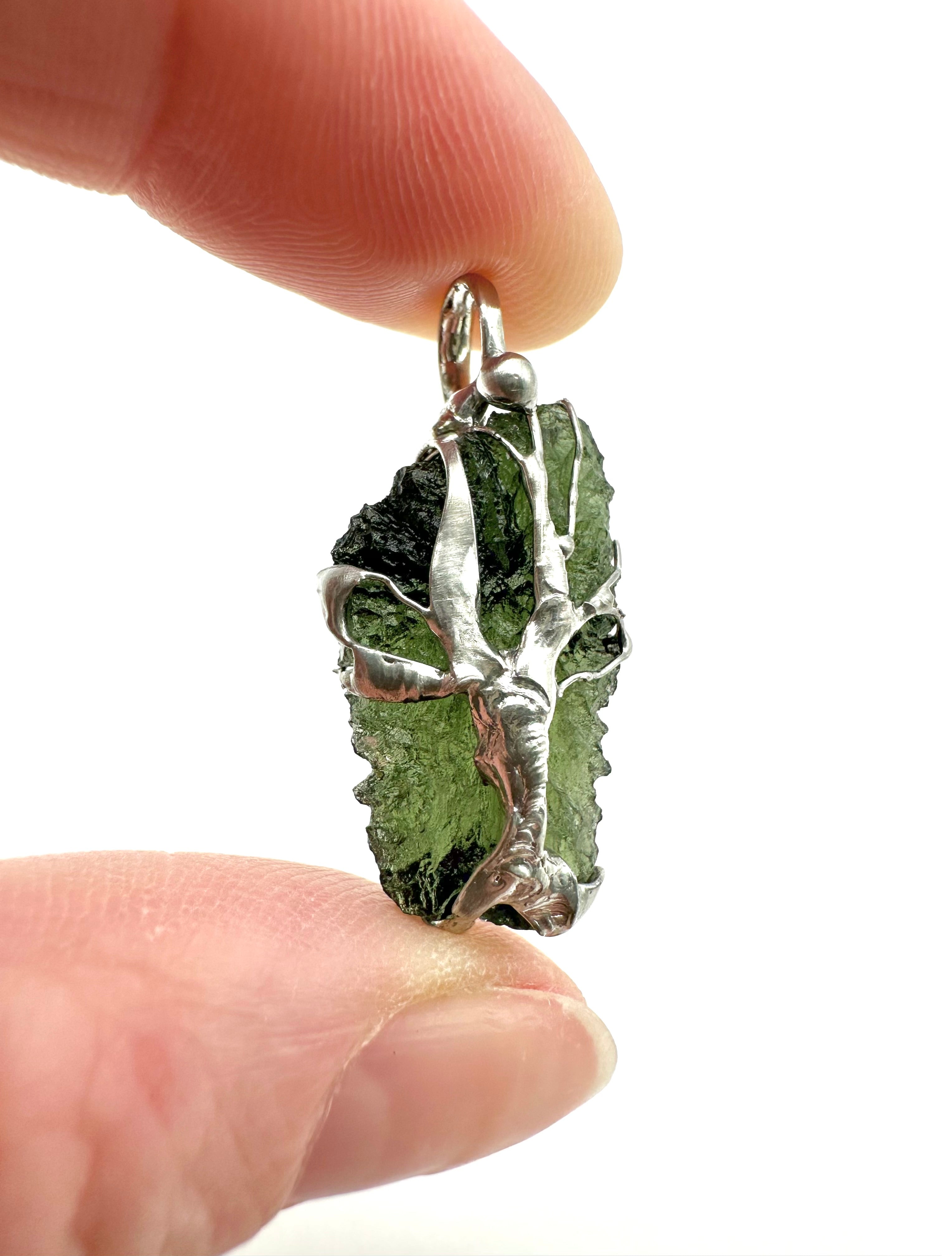 Moldavite pendant - P/V280