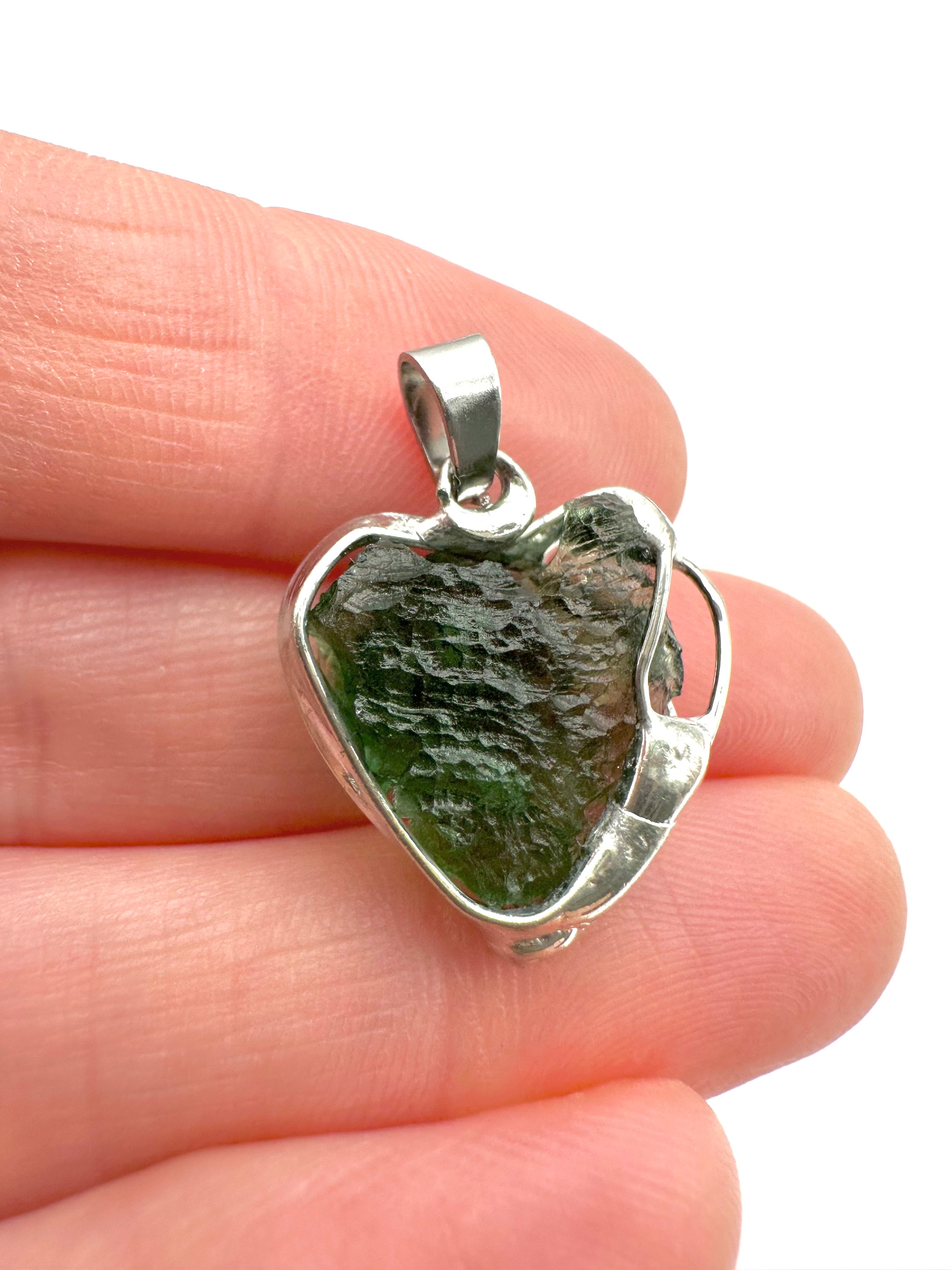 Moldavite pendant - P/V281