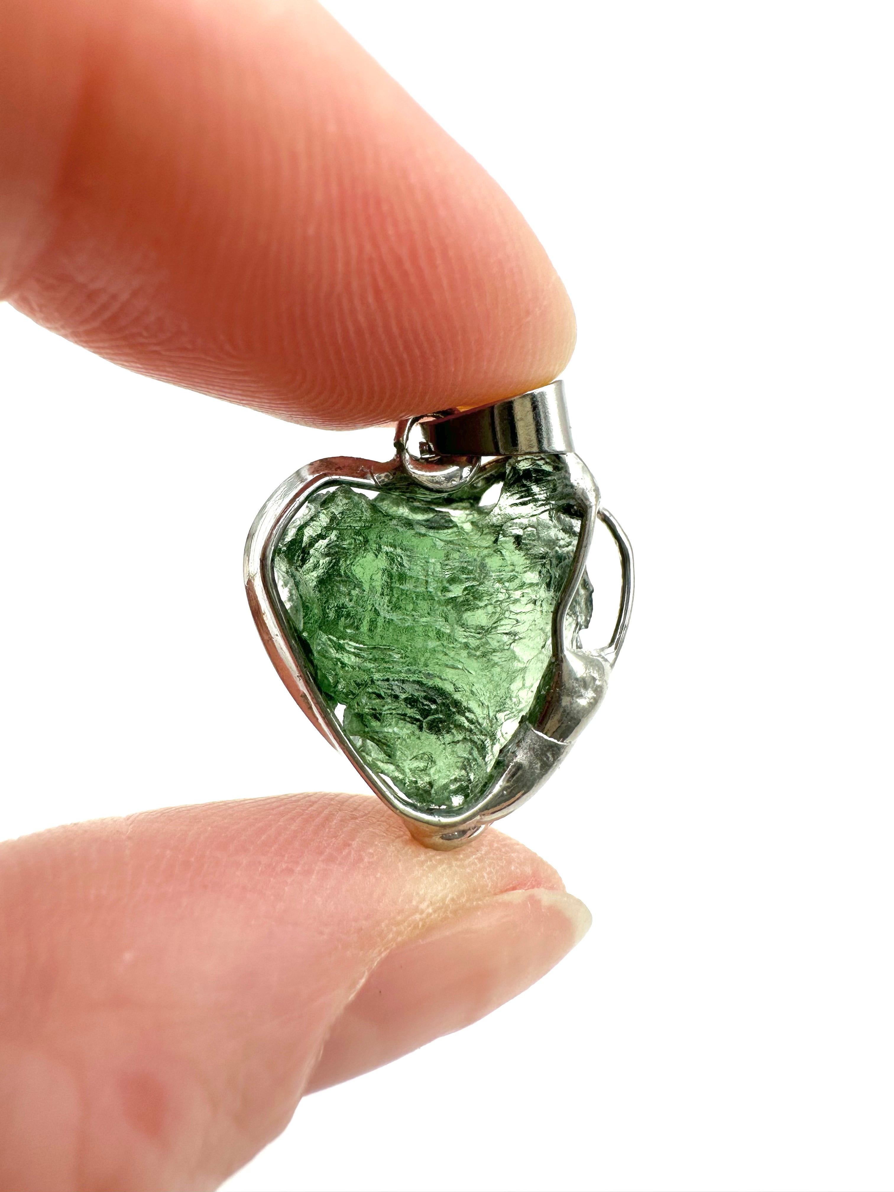 Moldavite pendant - P/V281