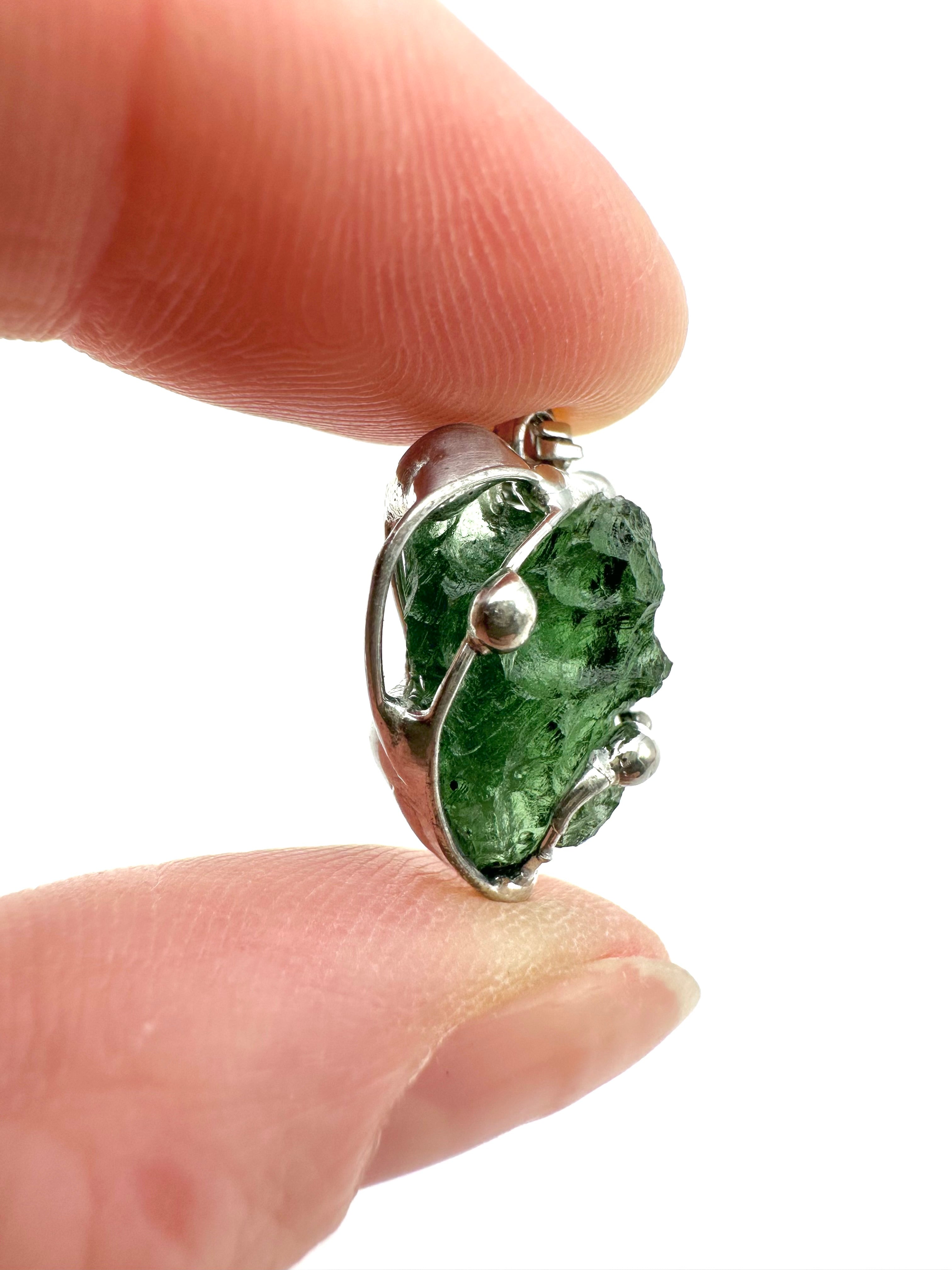 Moldavite pendant - P/V281