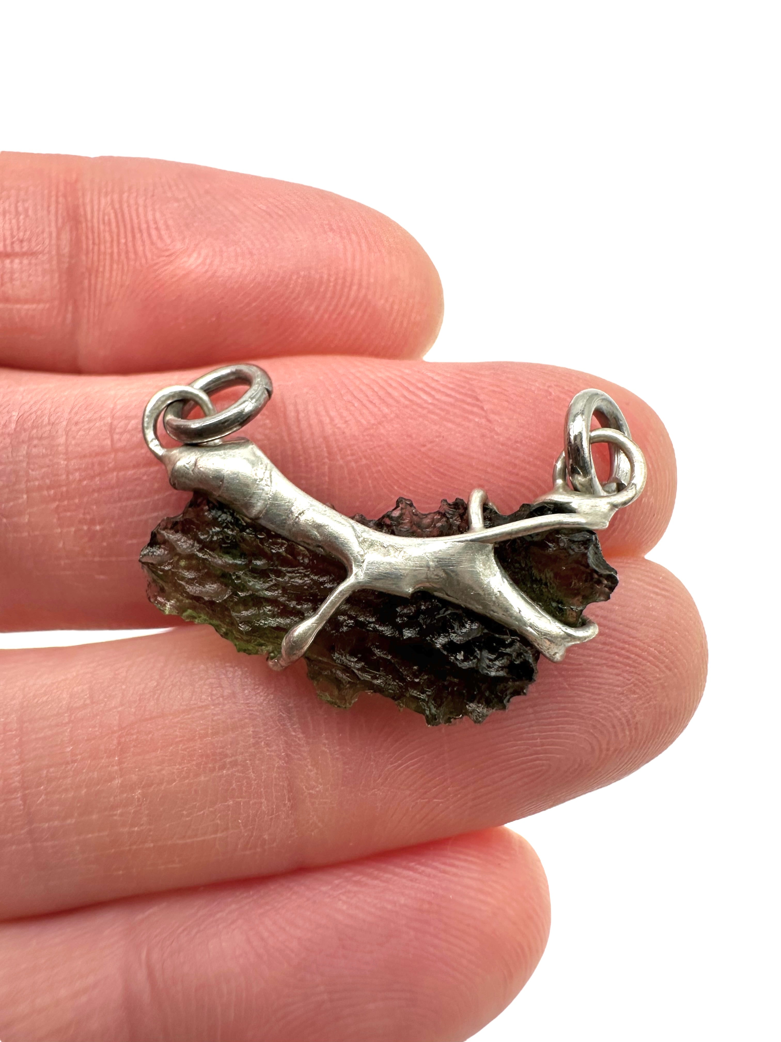 Moldavite pendant - P/V283