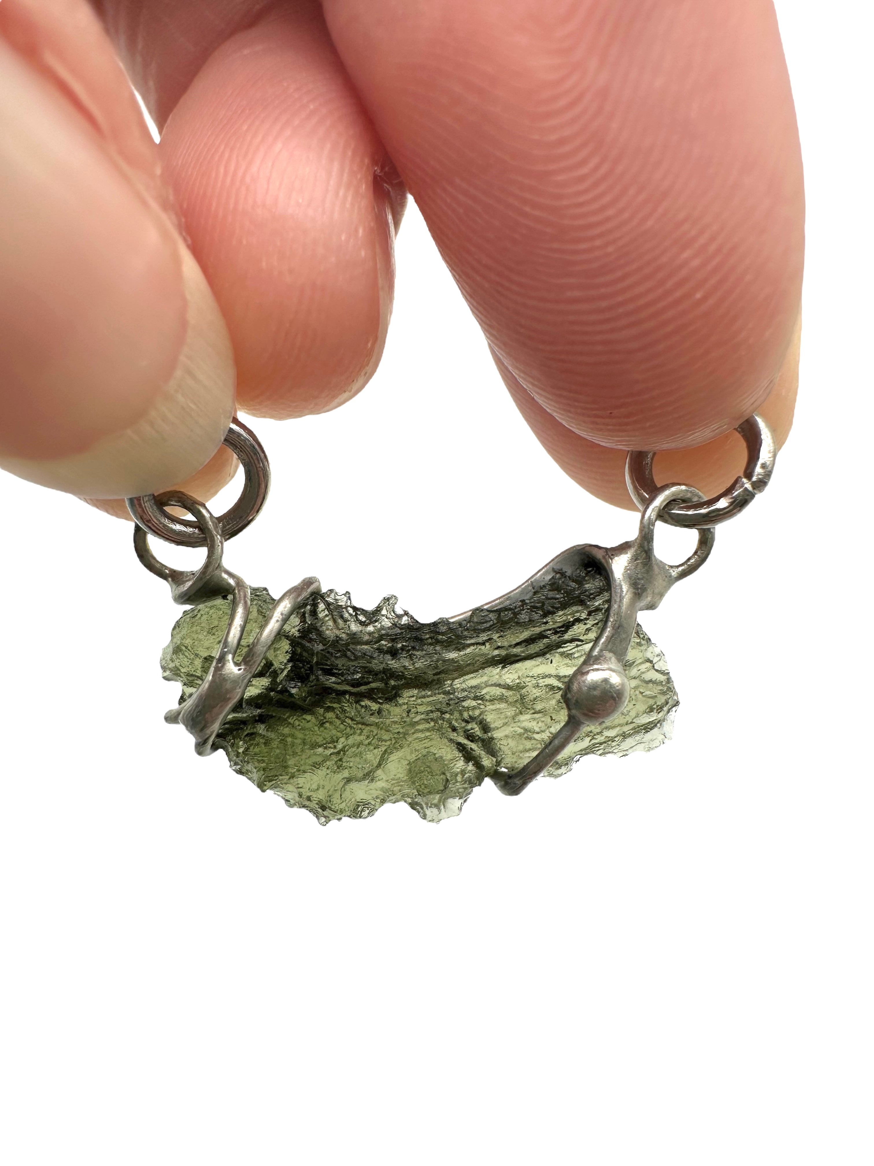 Moldavite pendant - P/V283
