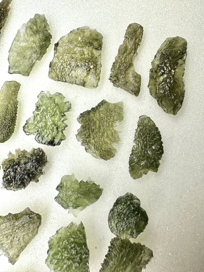 Jewellery moldavites – 35g