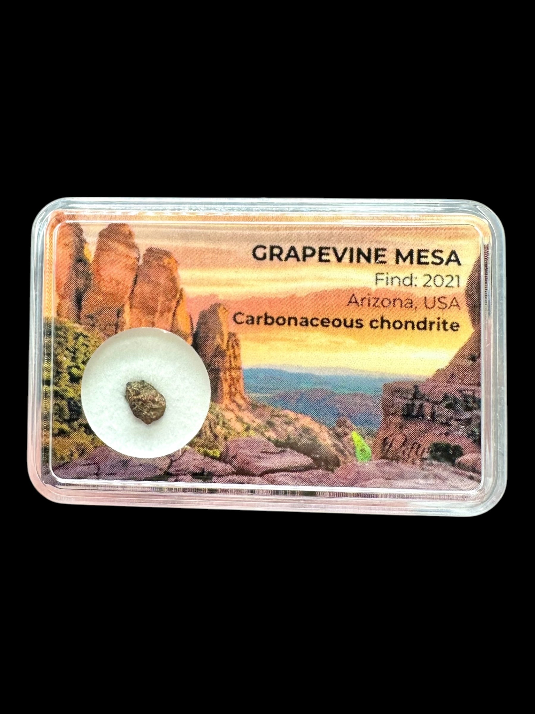 Meteorite Grapevine Mesa 0,15g – Arizona, USA