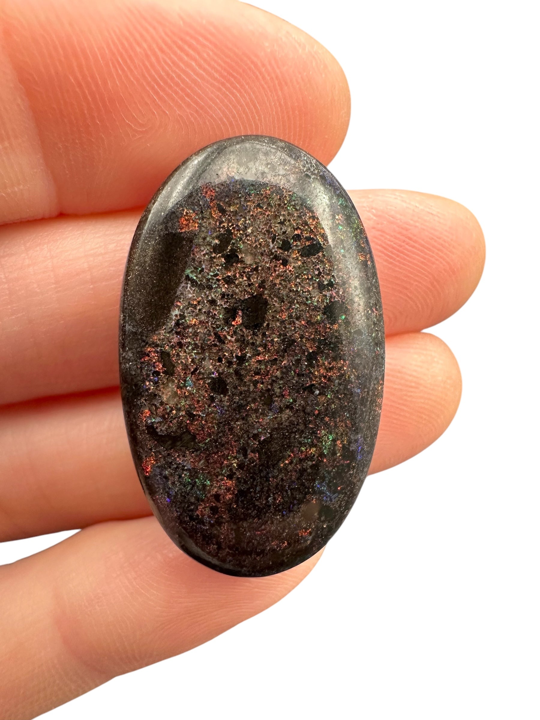 Australian opal 21,5ct – Cabochon – Andamooka, Australia