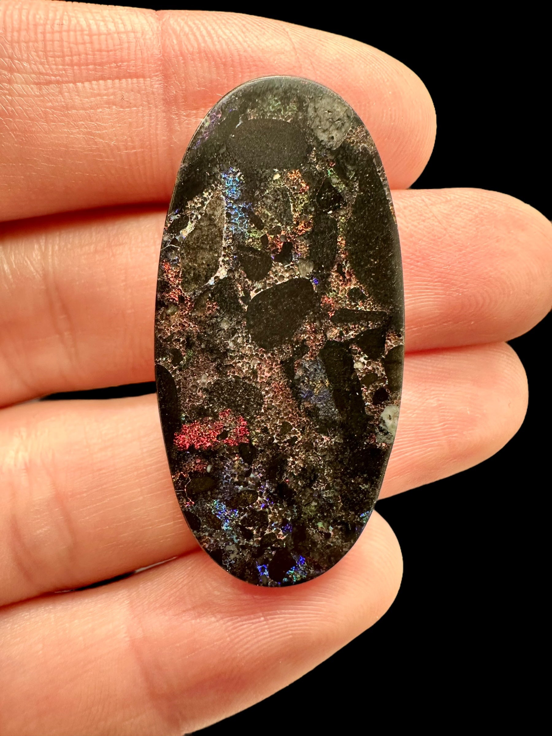 Australian opal 26,8ct – Cabochon – Andamooka, Australia - AO010