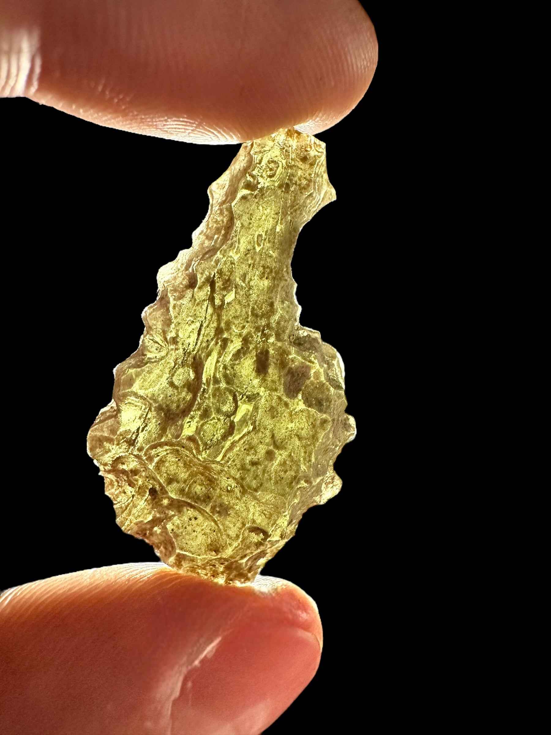 Moldavite – Besednice Cihelna – 4g - V1409