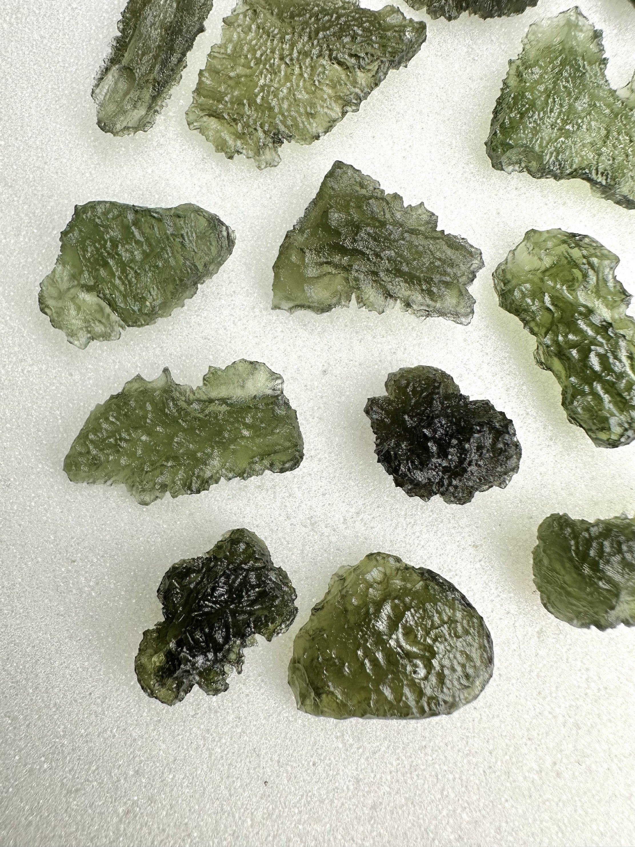 Moldavite shards – 50g - VV12