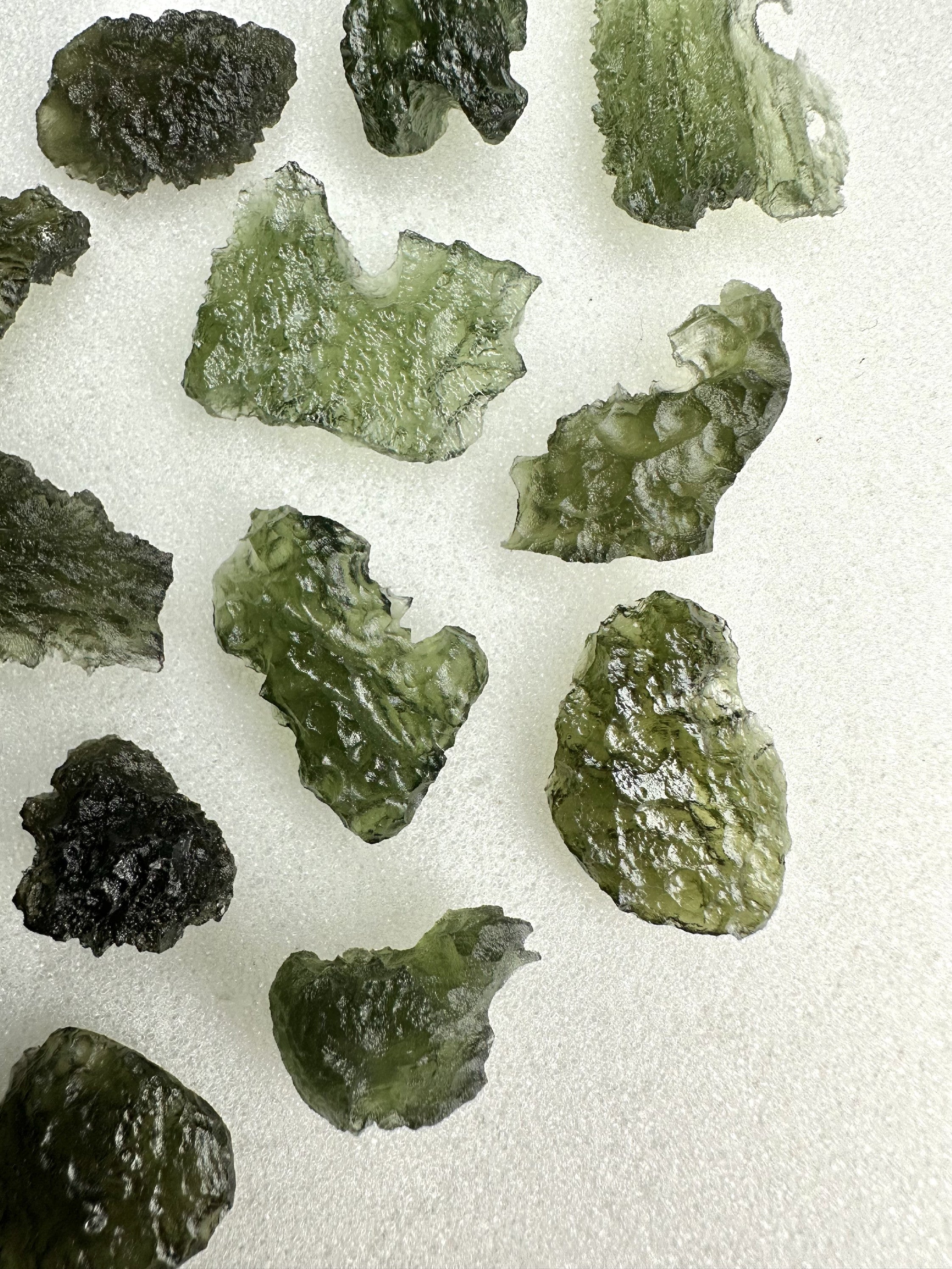 Moldavite shards – 50g - VV12