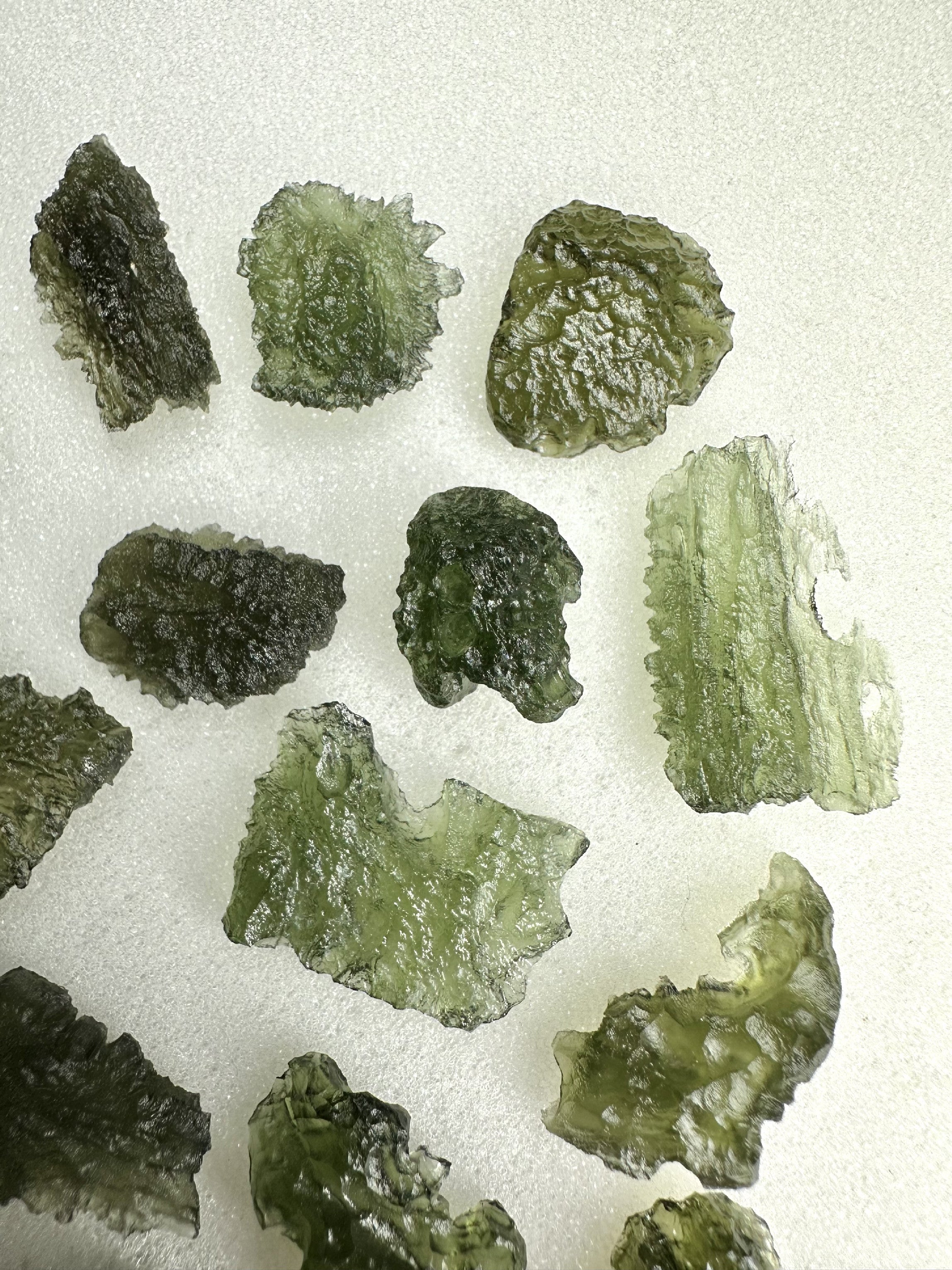 Moldavite shards – 50g - VV12