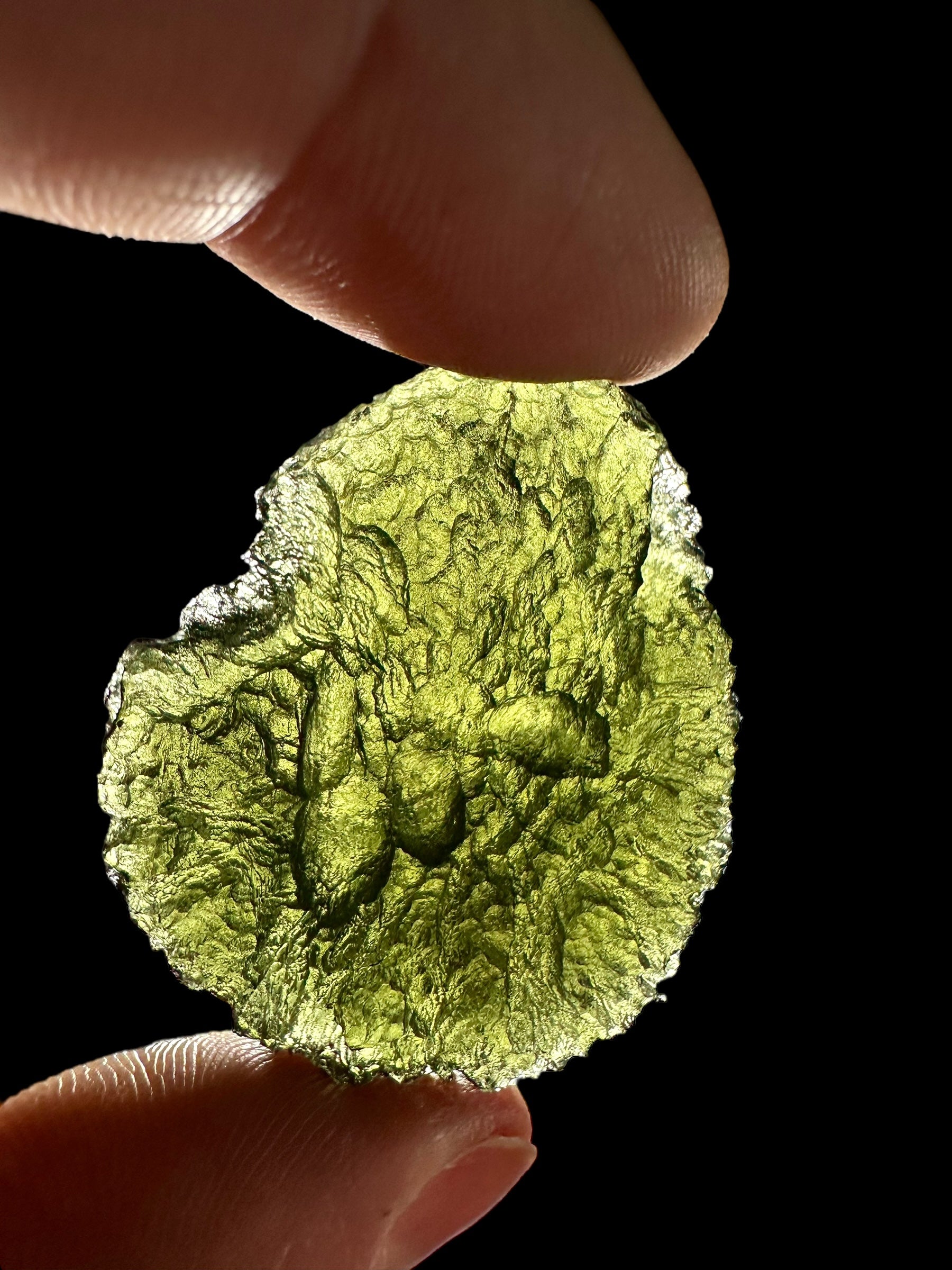 Moldavite – Marouskovo pole – 18,7g - V1838