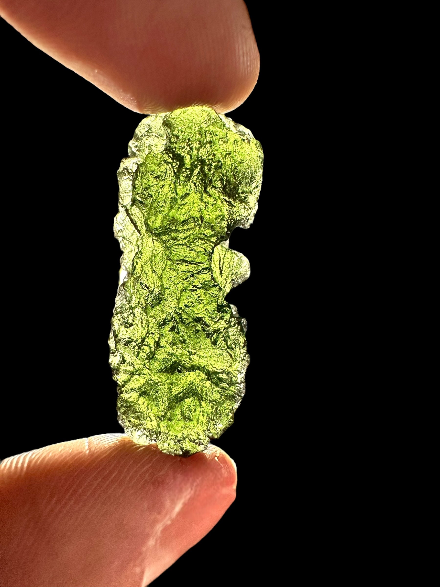 Moldavite – Chlum nad Malsi – Piskovna – 8g - V2103
