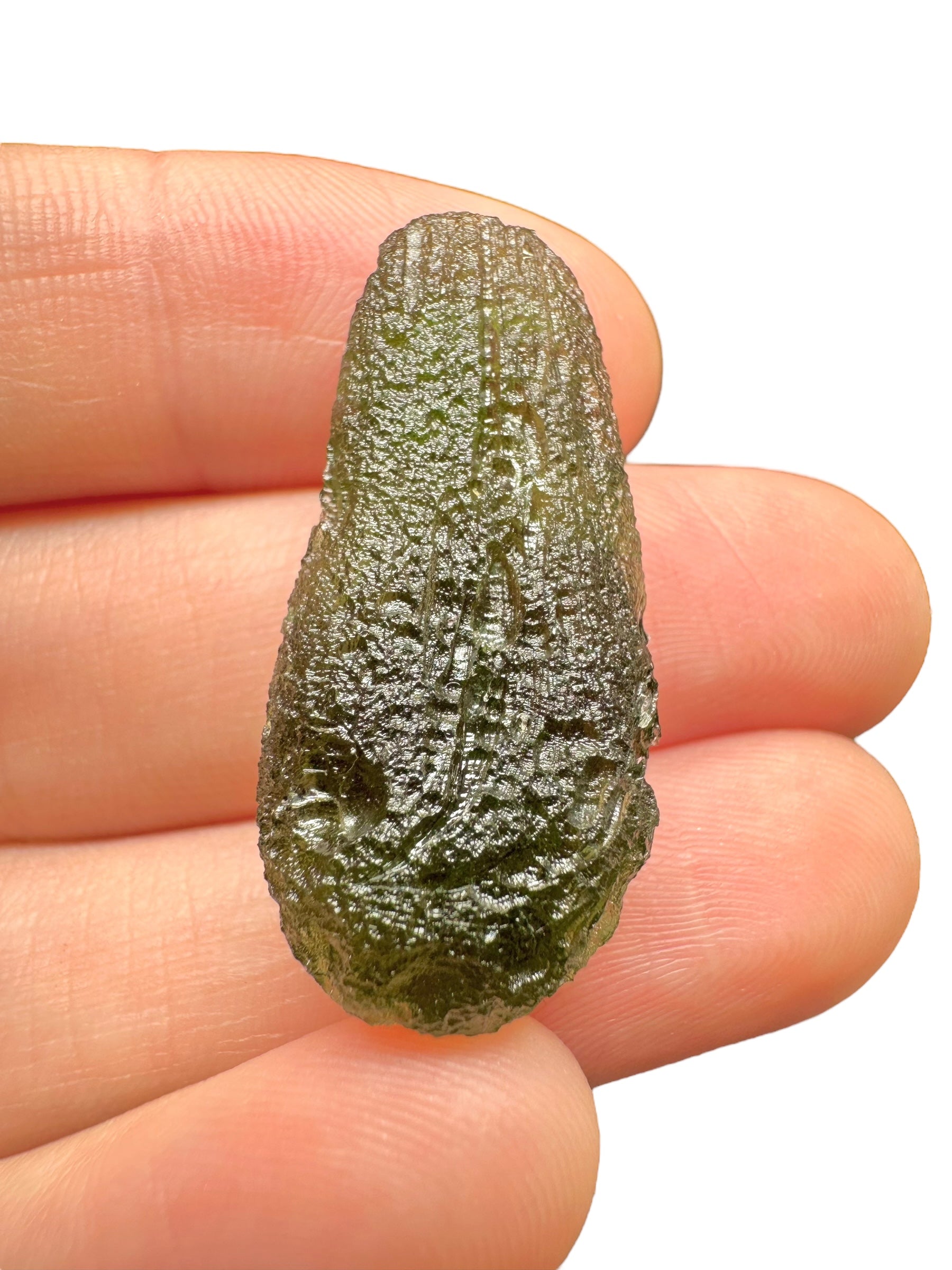 Moldavite – Dobrkovska Lhotka – Zatacka – 4,4g - OVL042