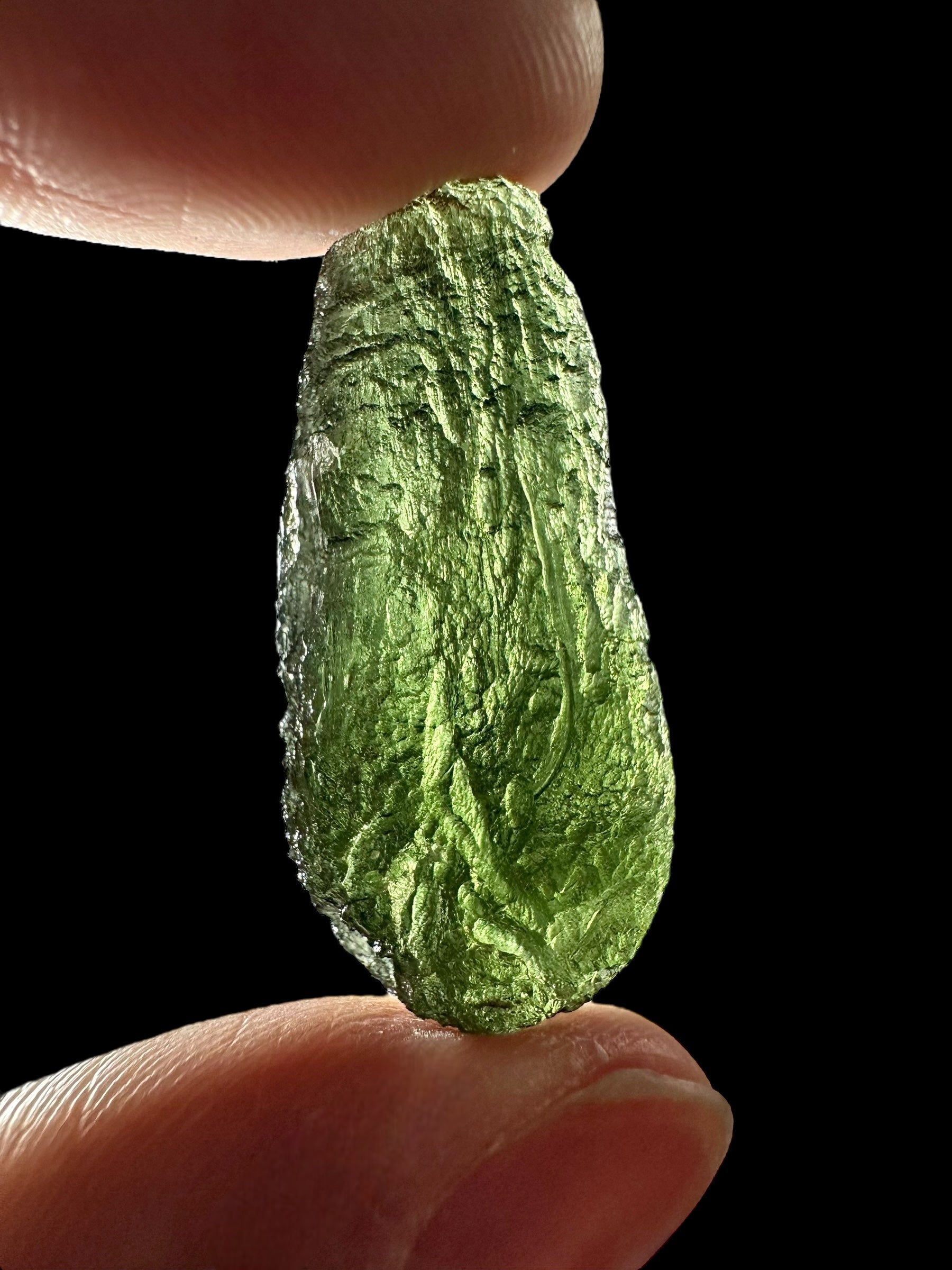 Moldavite – Dobrkovska Lhotka – Zatacka – 4,4g - OVL042