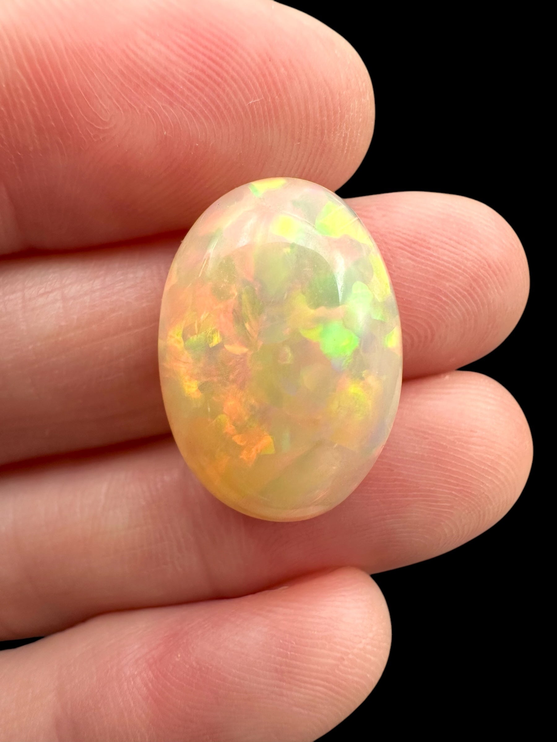 Precious opal cabochon 11,6ct – Welo, Ethiopia - OPK042