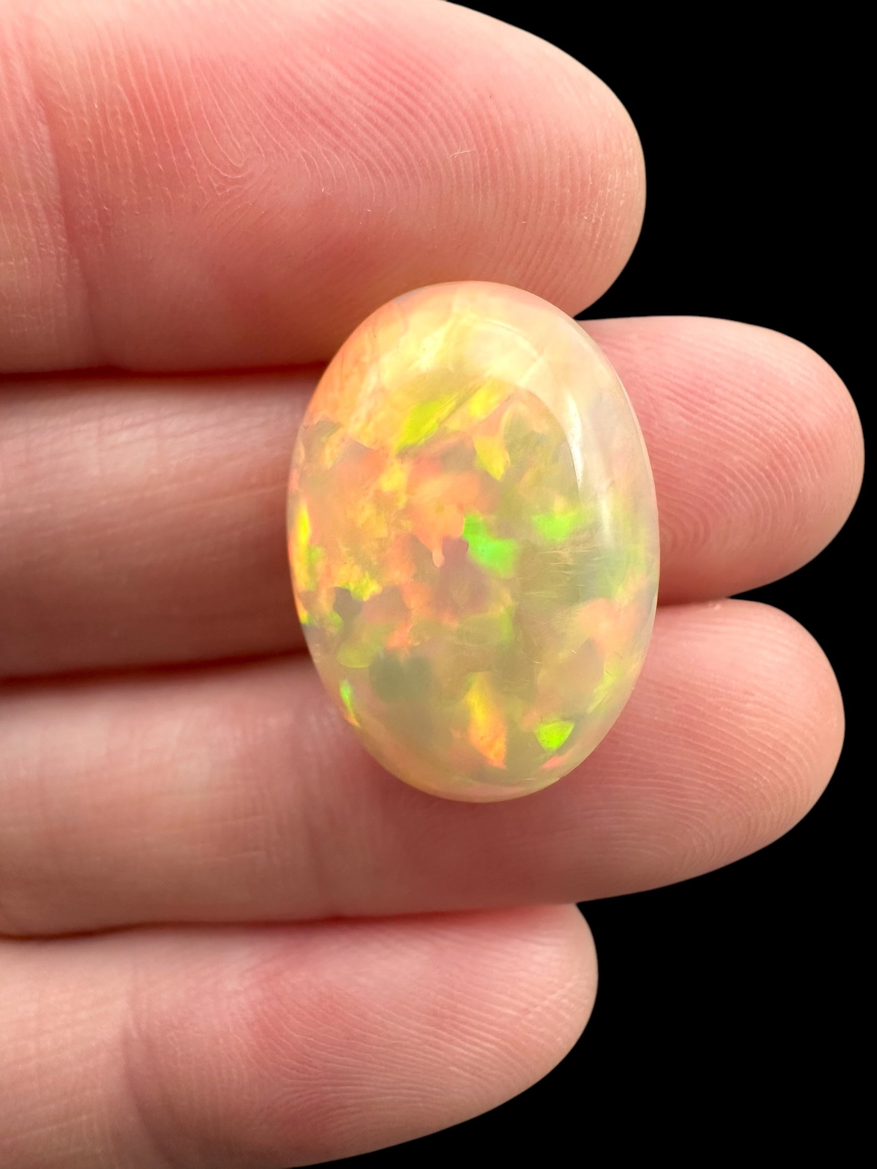 Precious opal cabochon 11,6ct – Welo, Ethiopia - OPK042