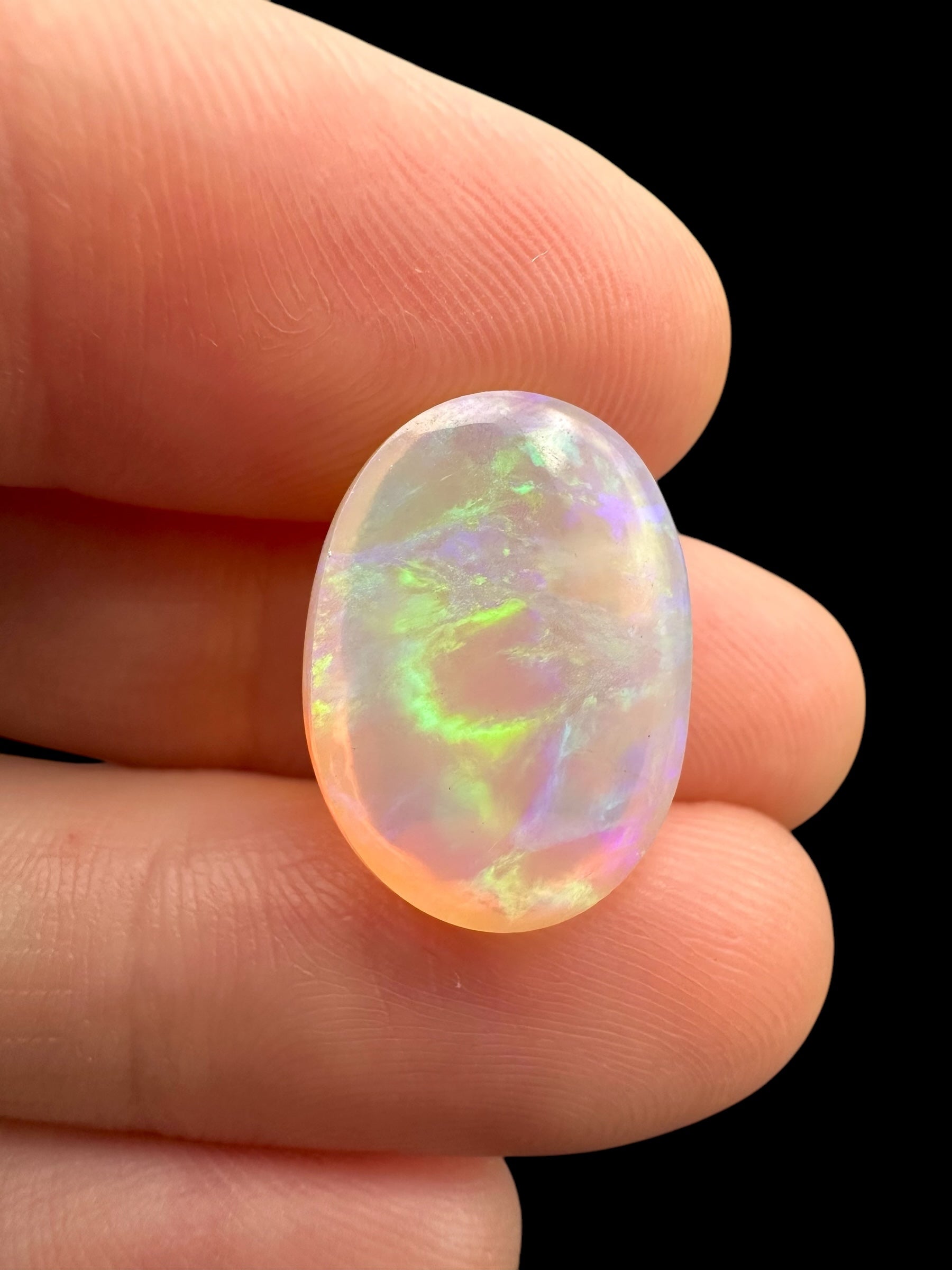 Precious opal cabochon 6,2ct – Welo, Ethiopia - OPK046