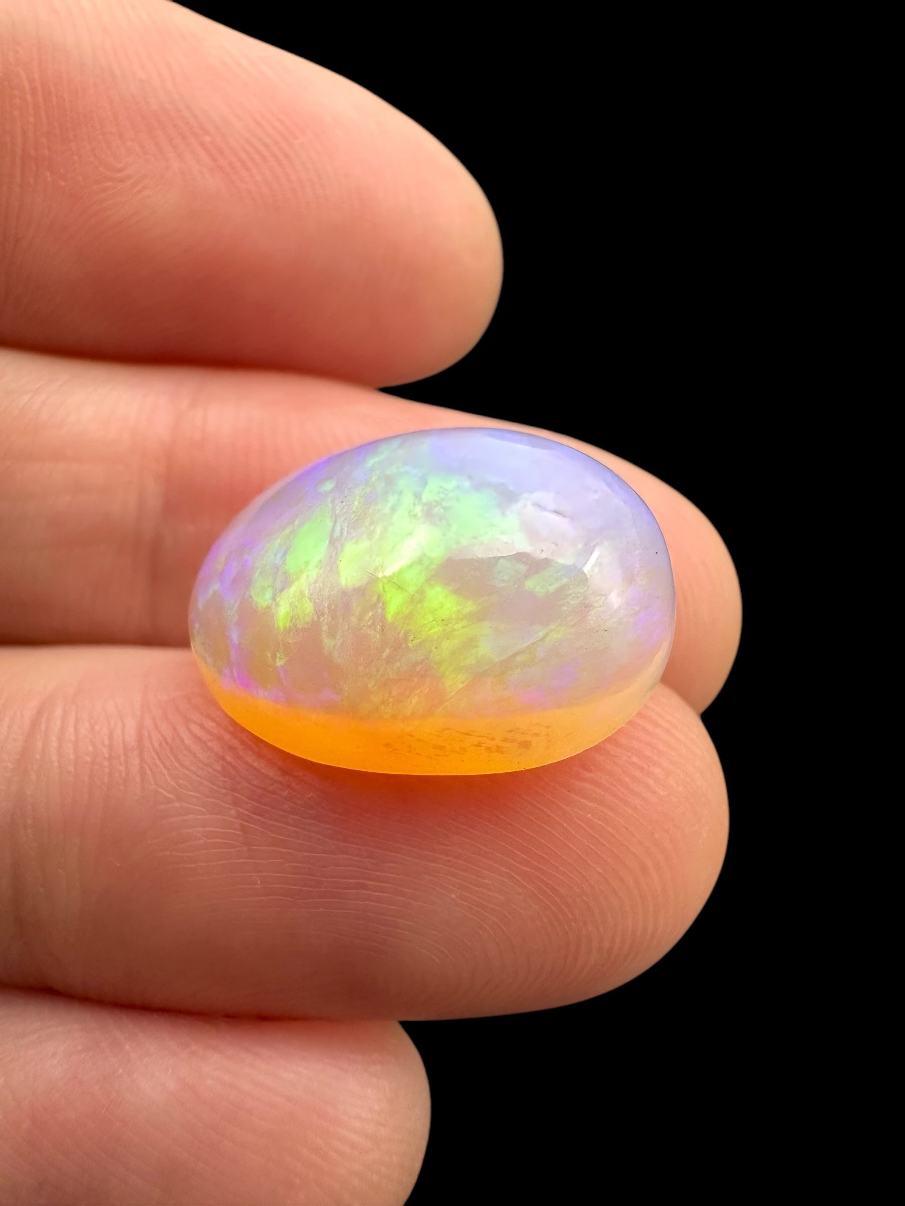 Precious opal cabochon 6,2ct – Welo, Ethiopia - OPK046
