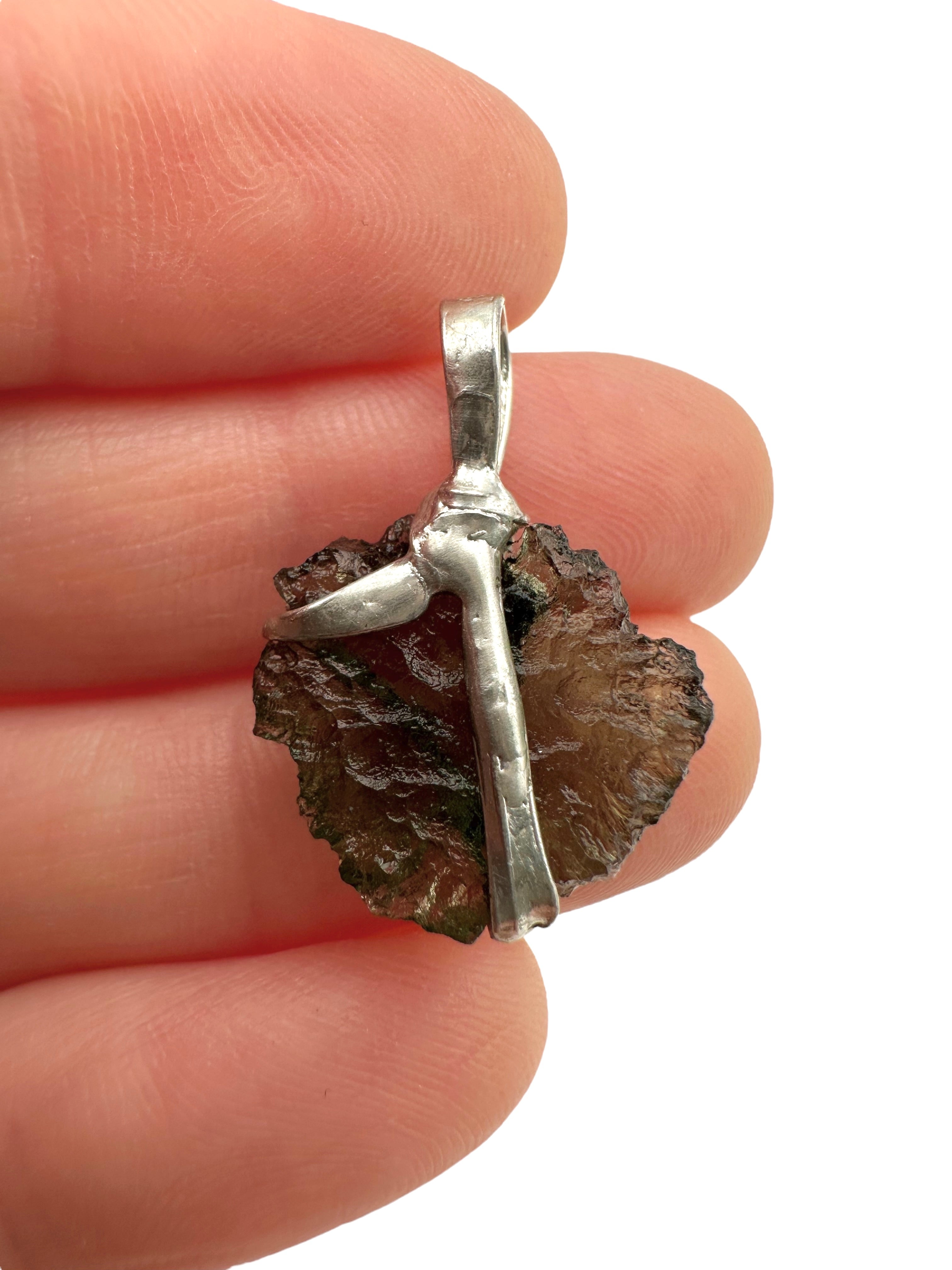 Moldavite pendant - P/V284