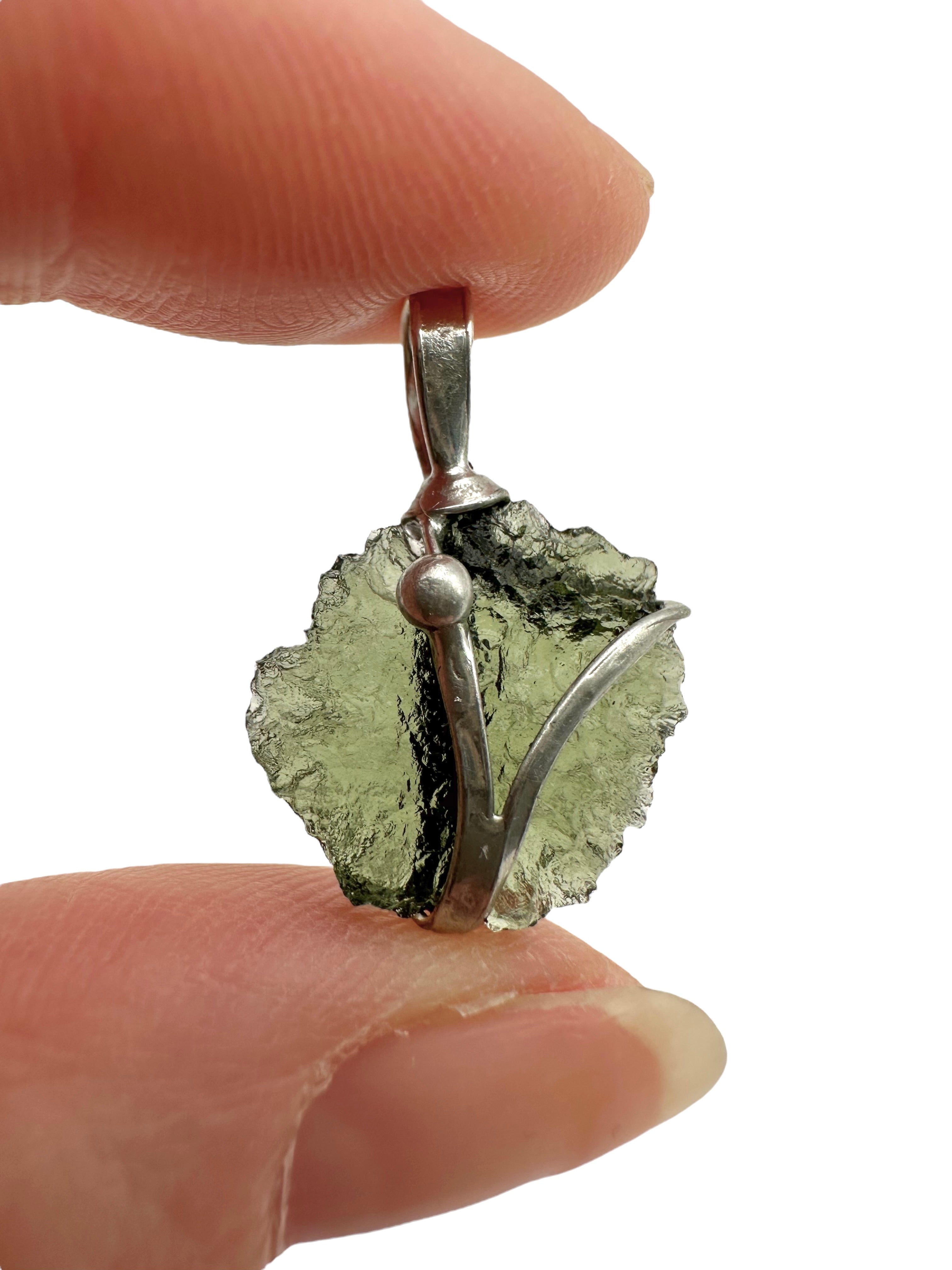 Moldavite pendant - P/V284