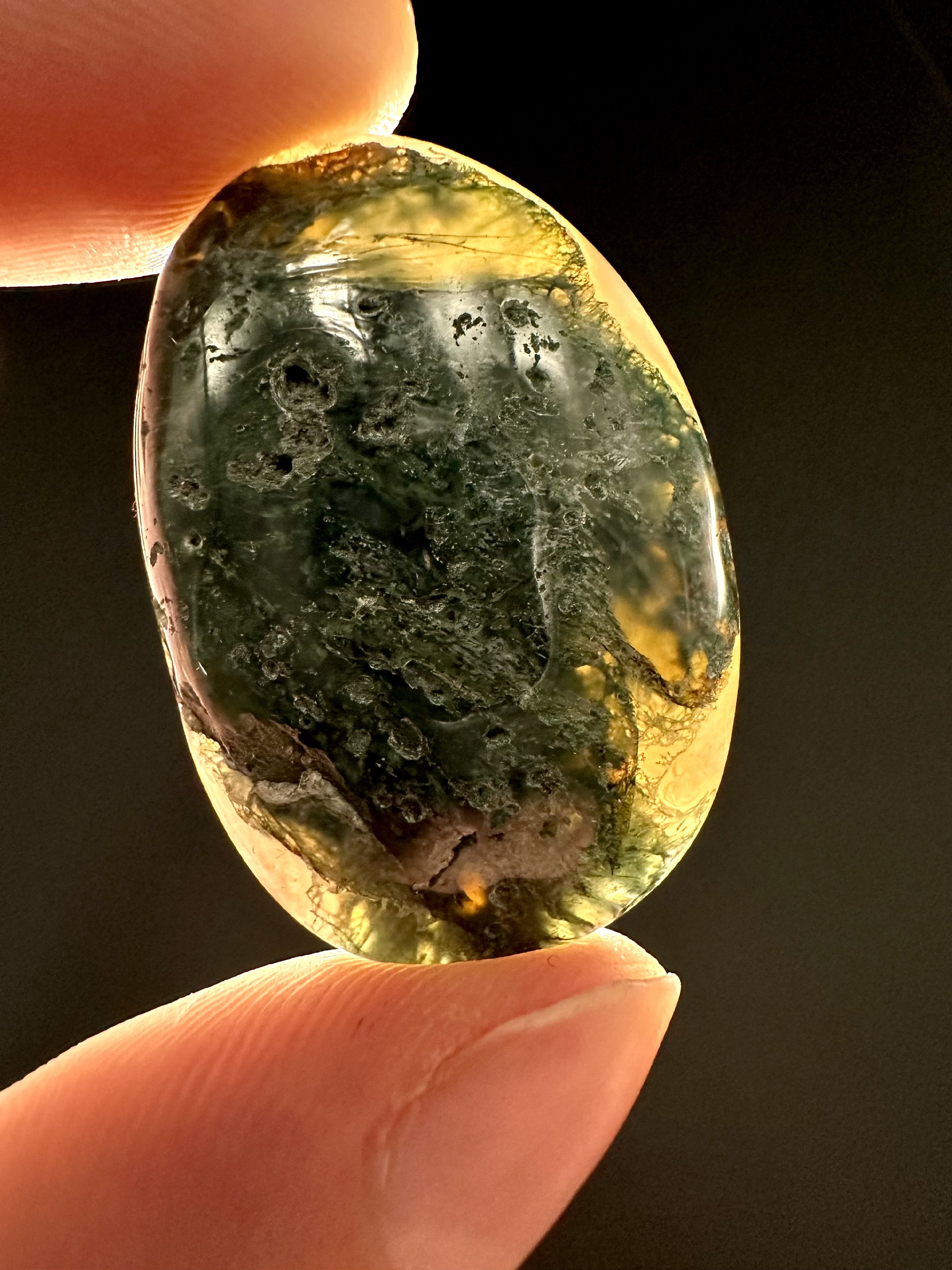 Moos agate – India - MECH08