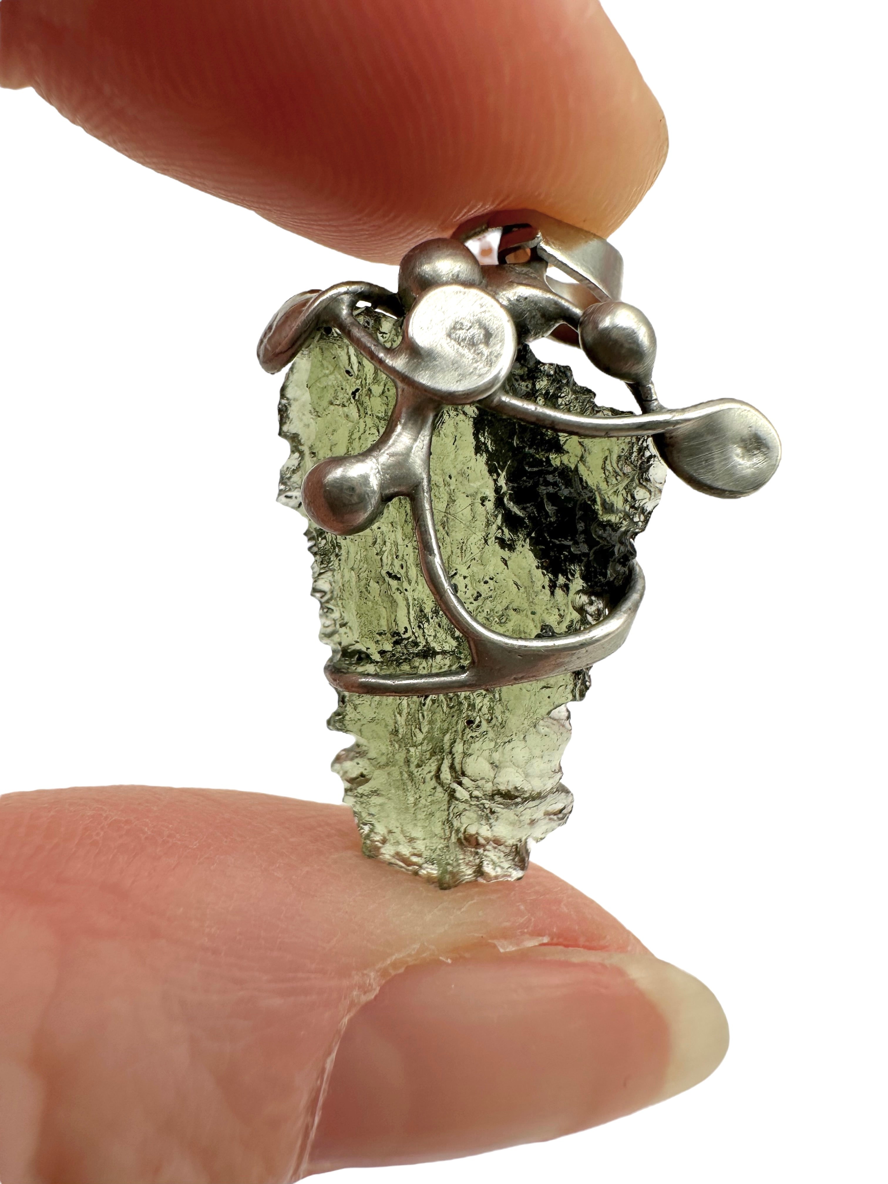 Moldavite pendant - P/V285