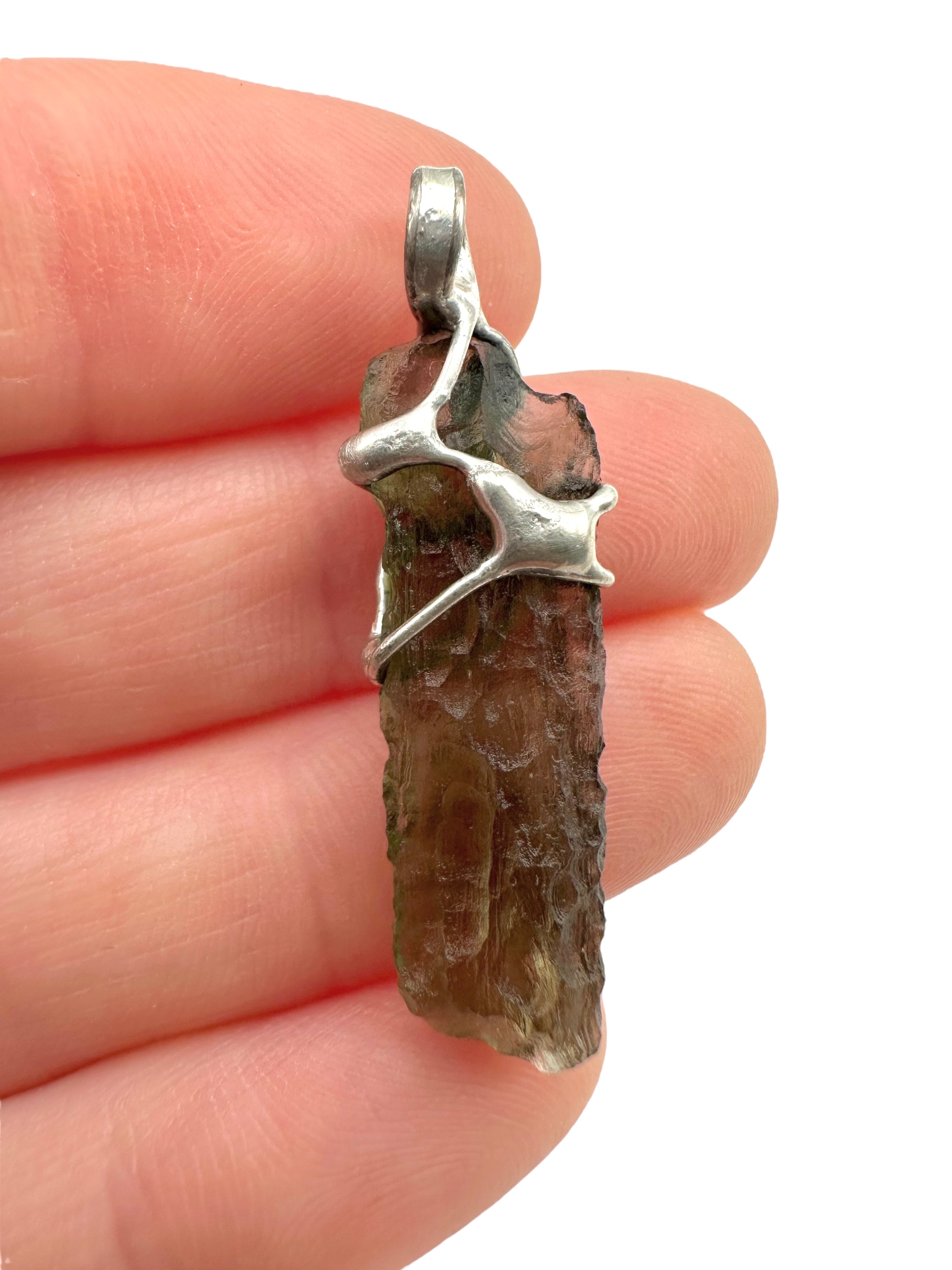 Moldavite pendant - P/V288