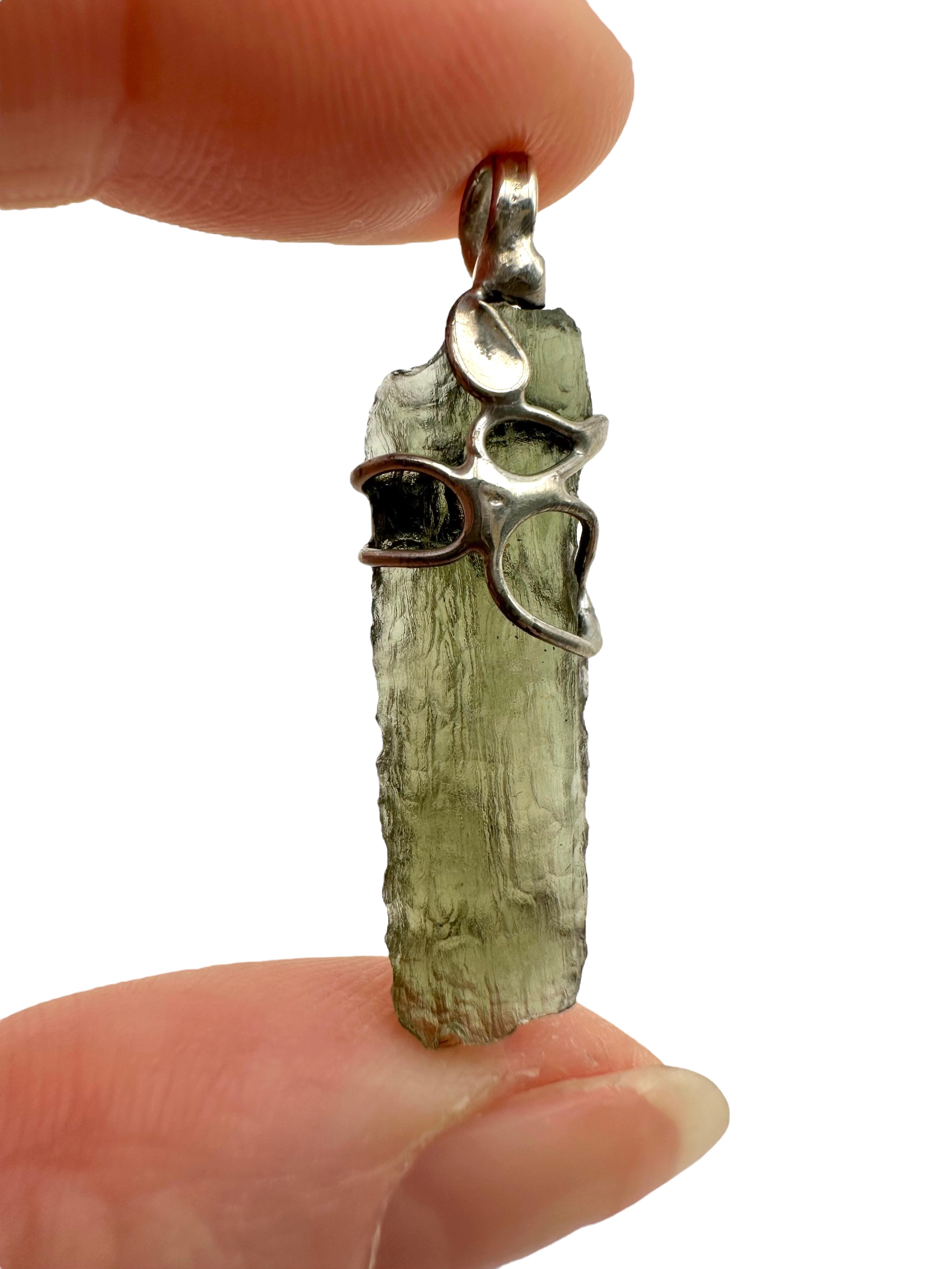 Moldavite pendant - P/V288