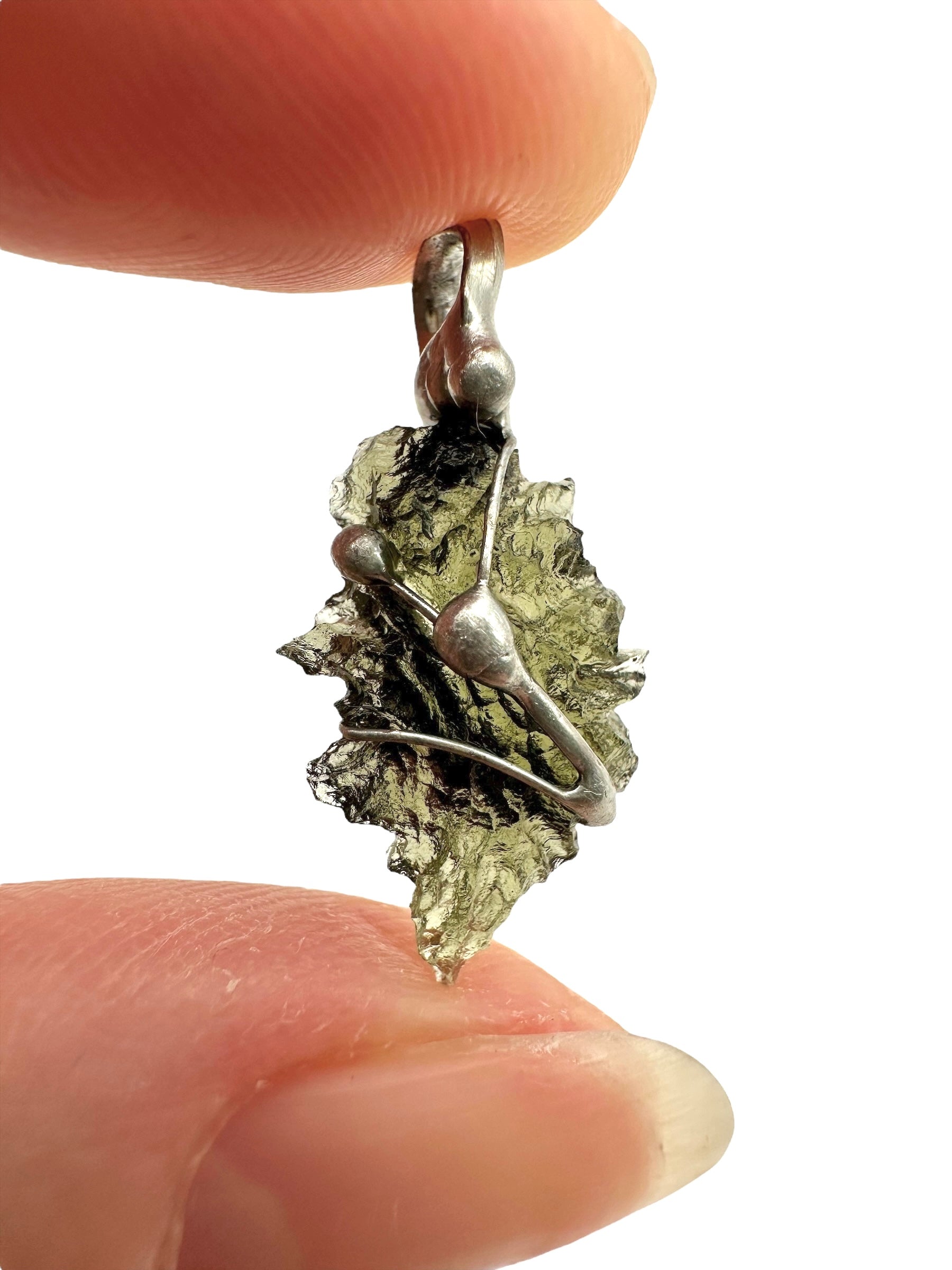 Moldavite pendant - P/V289