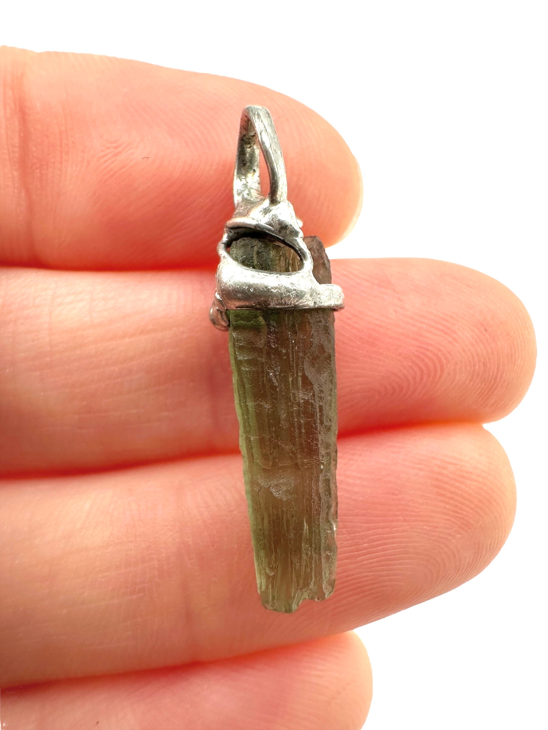 Moldavite pendant - P/V291