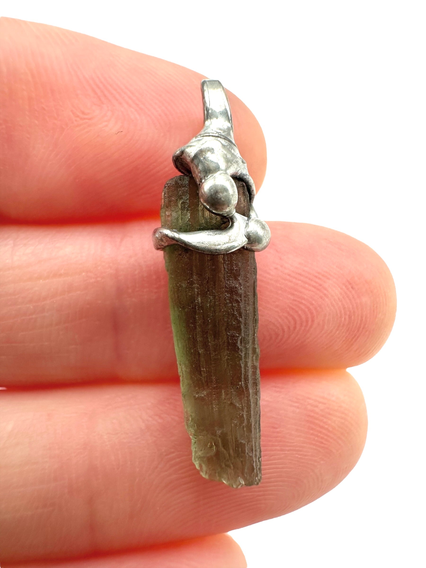 Moldavite pendant