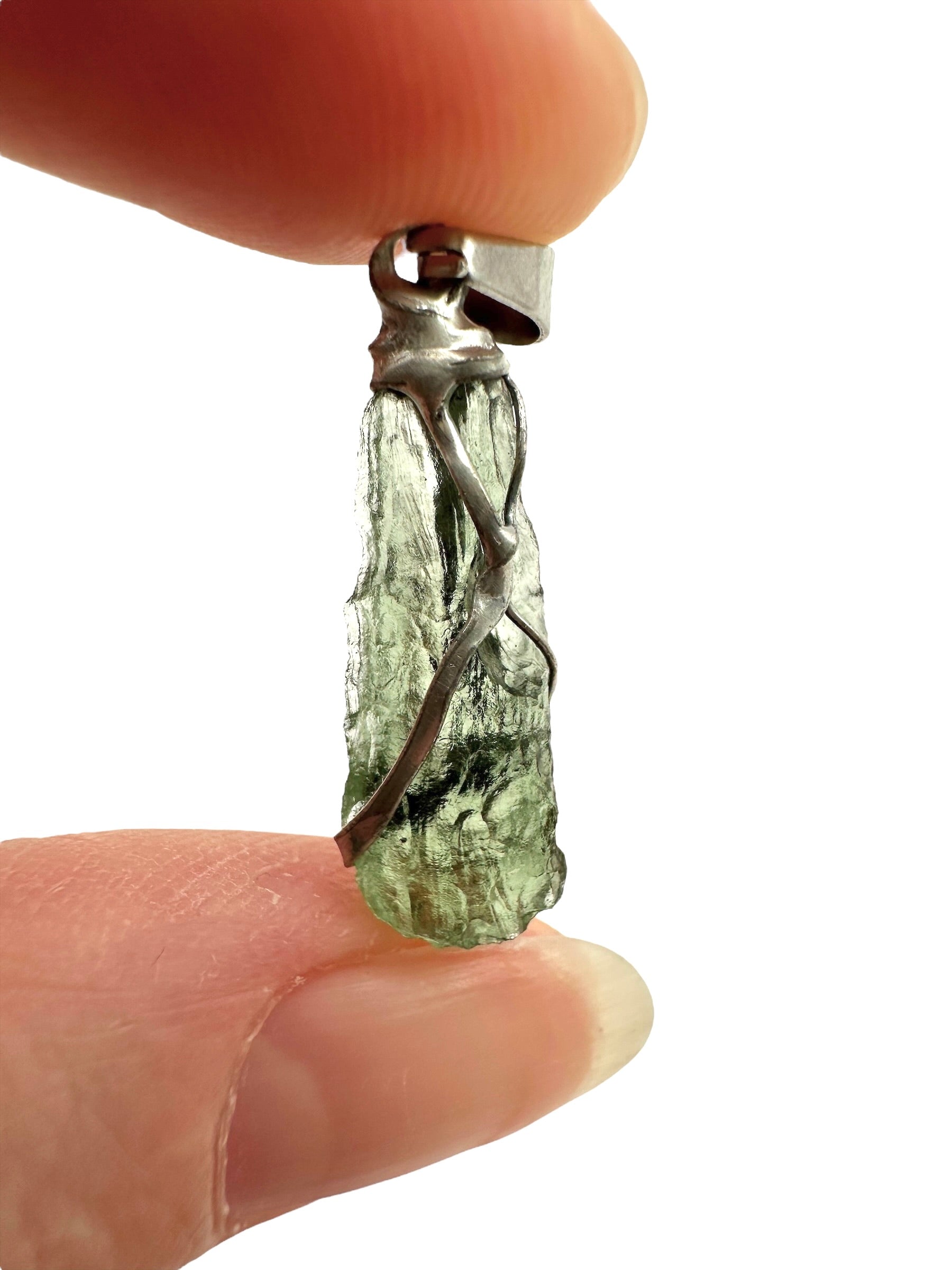 Moldavite pendant - P/V292