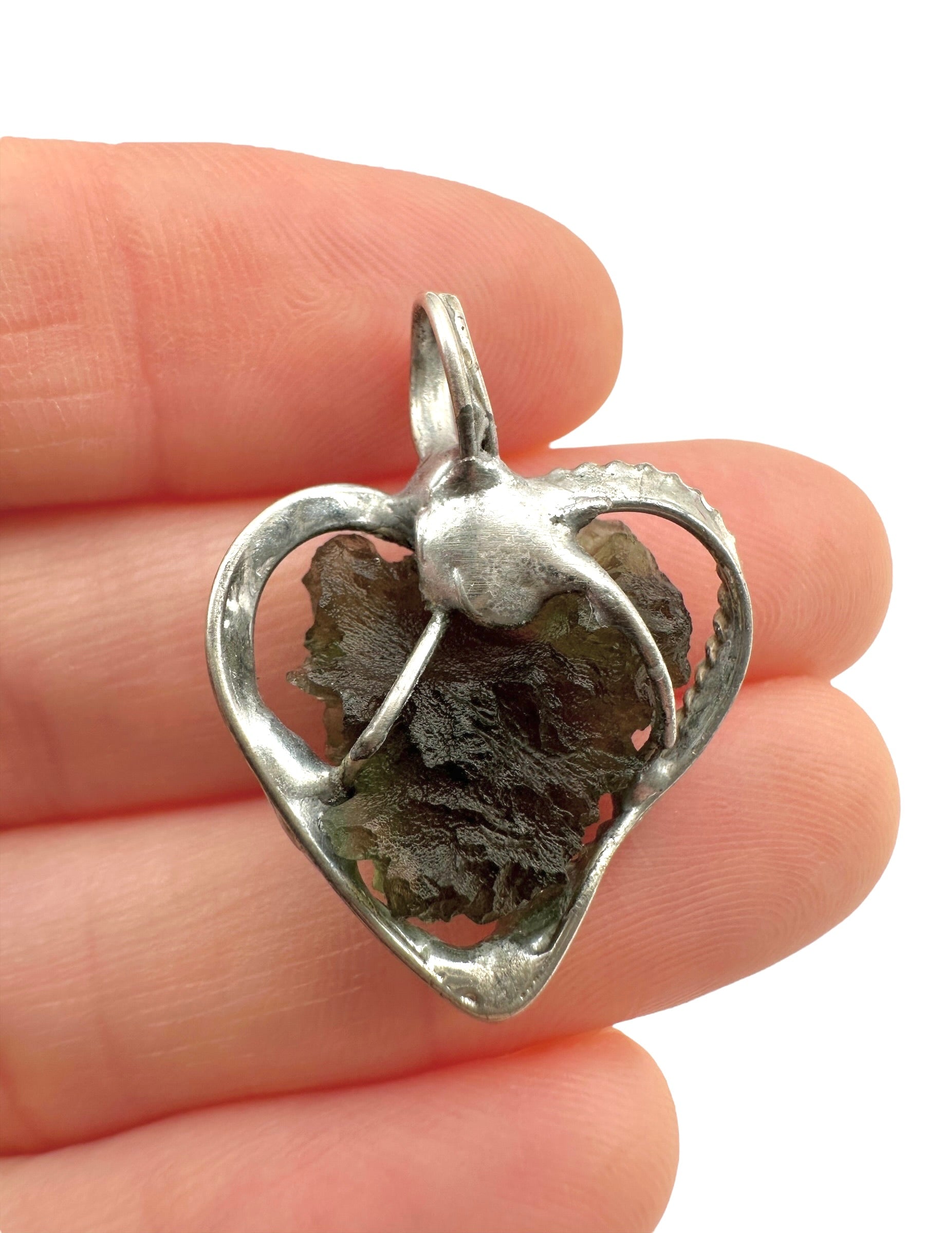 Moldavite pendant - P/V293