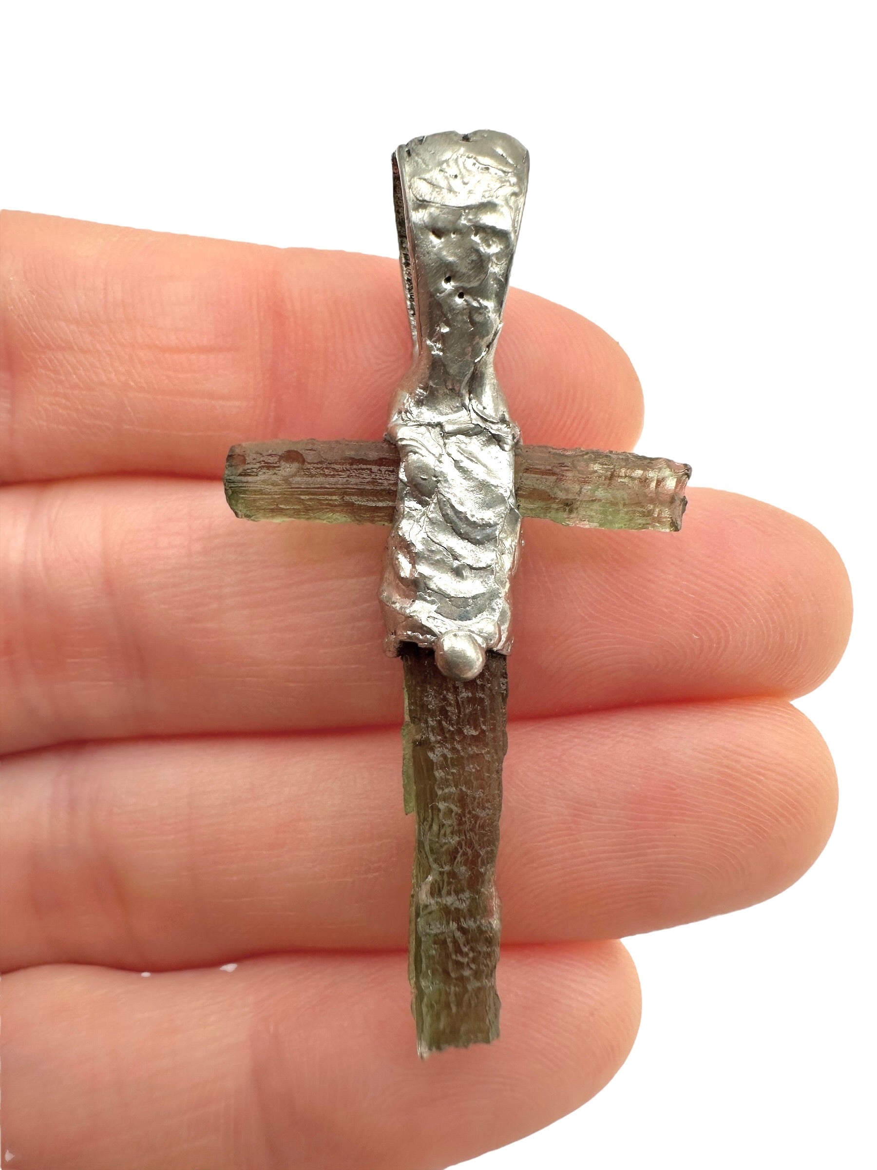 Moldavite pendant - P/V295