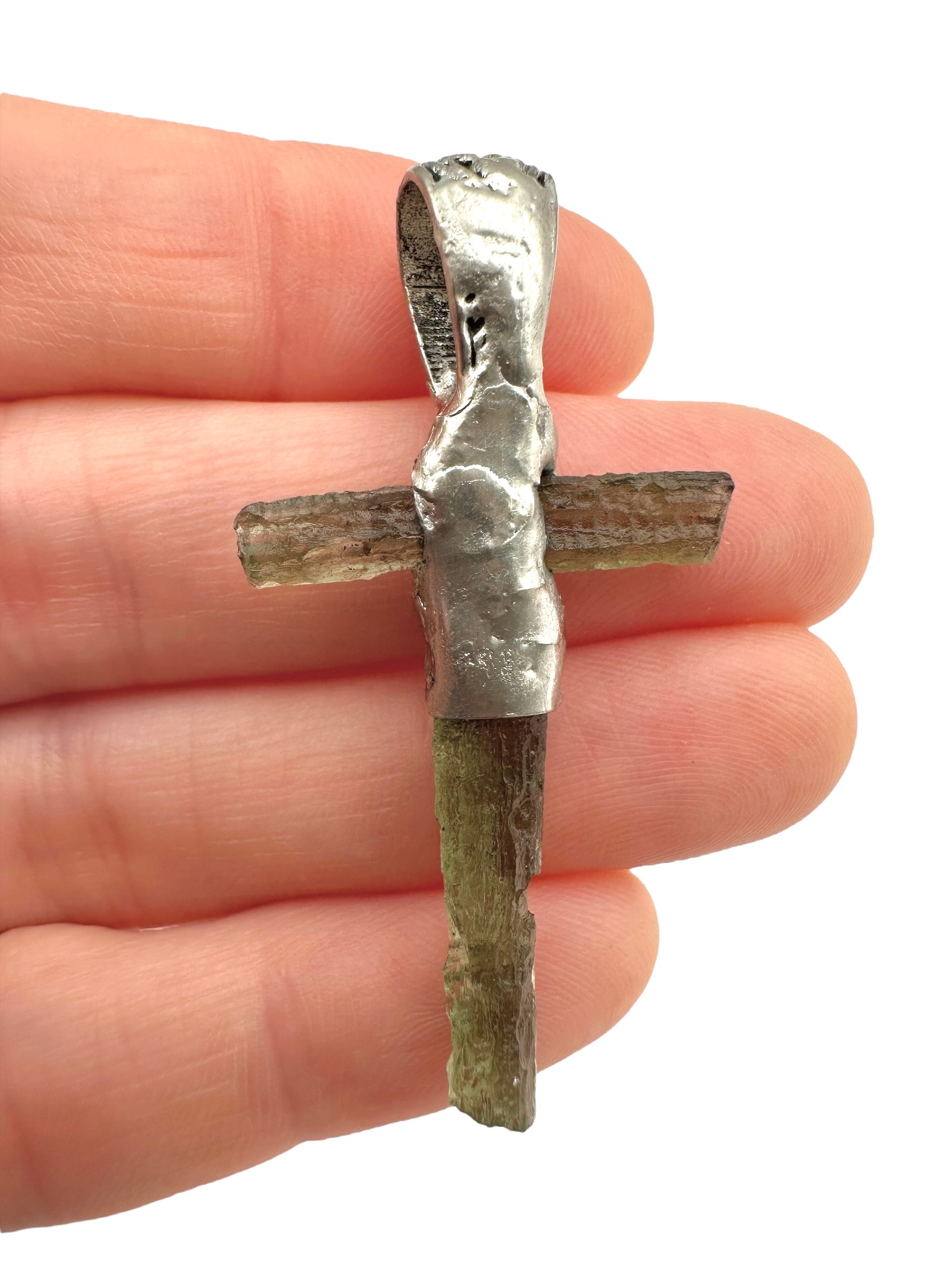 Moldavite pendant