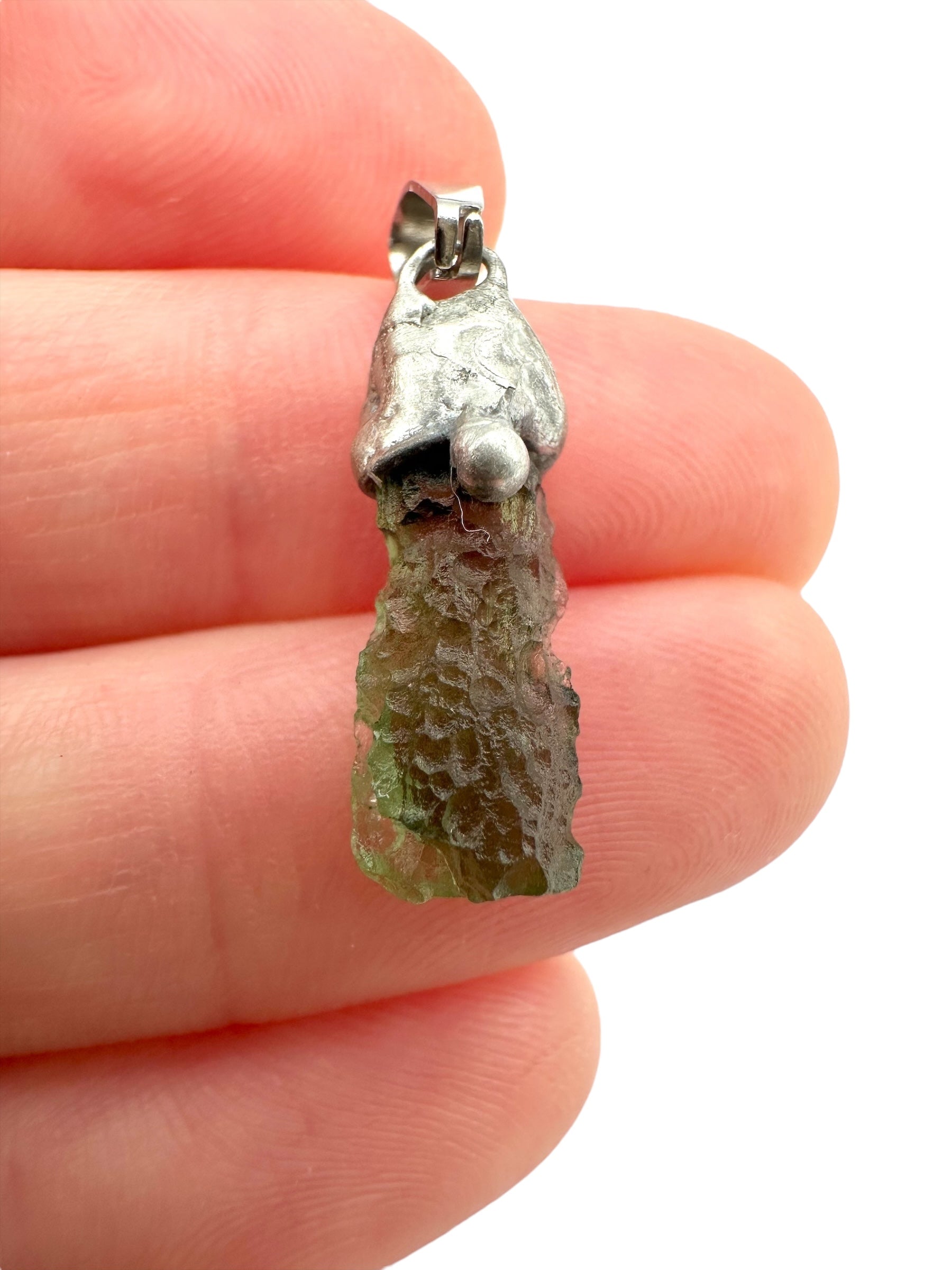 Moldavite pendant - P/V298