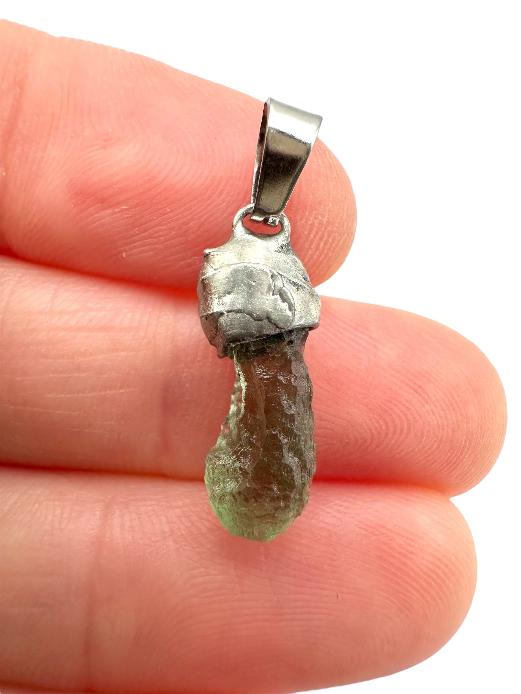 Moldavite pendant - P/V299
