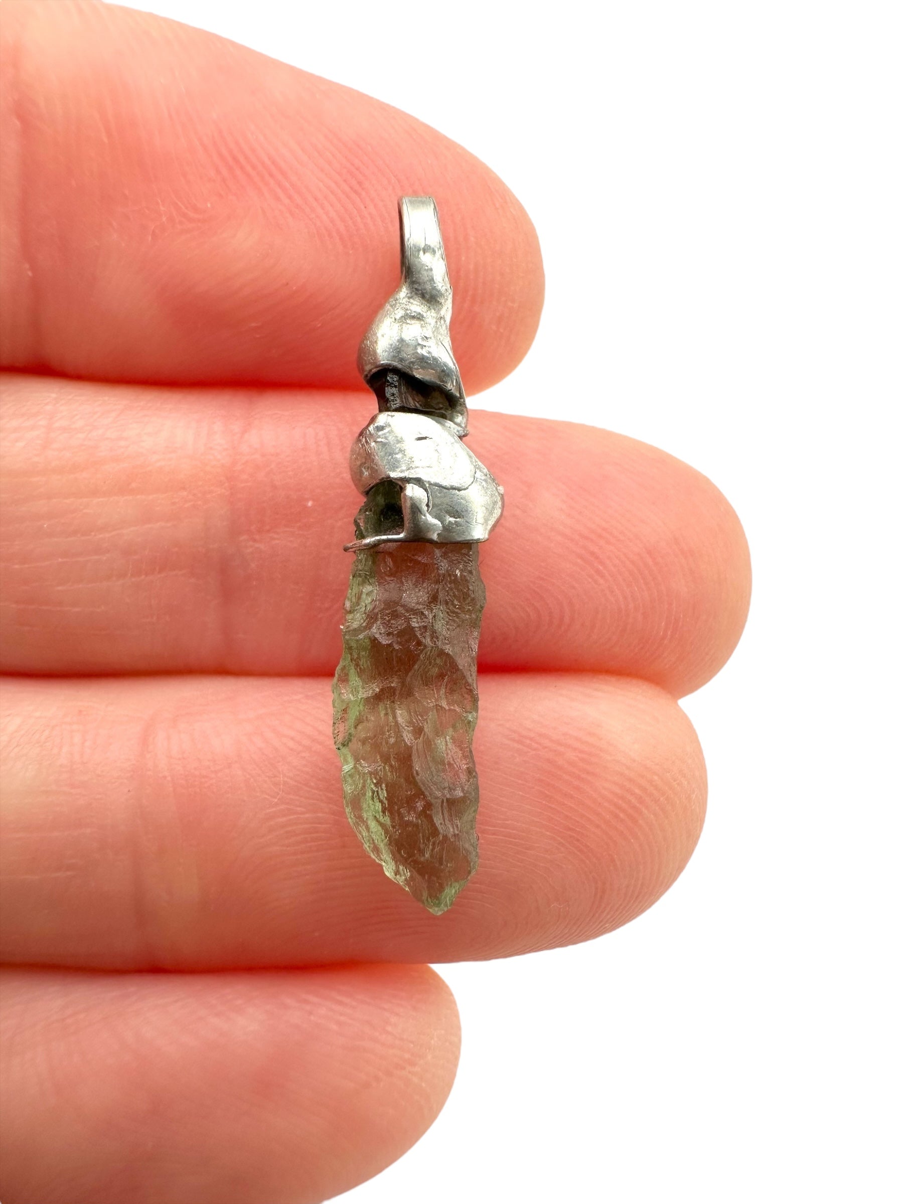 Moldavite pendant - P/V300