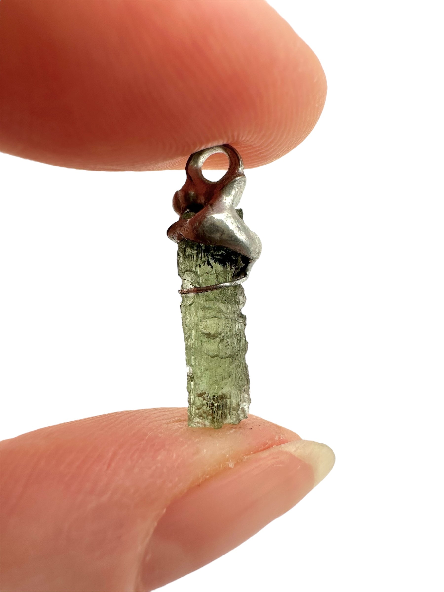 Moldavite pendant - P/V301