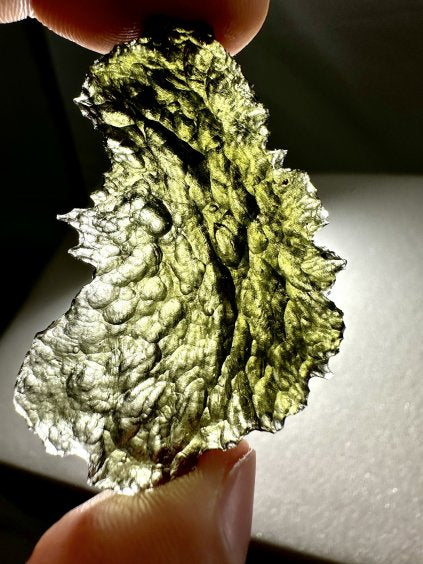 Moldavite Grezza – Besednice Skola – 11,1g - V038