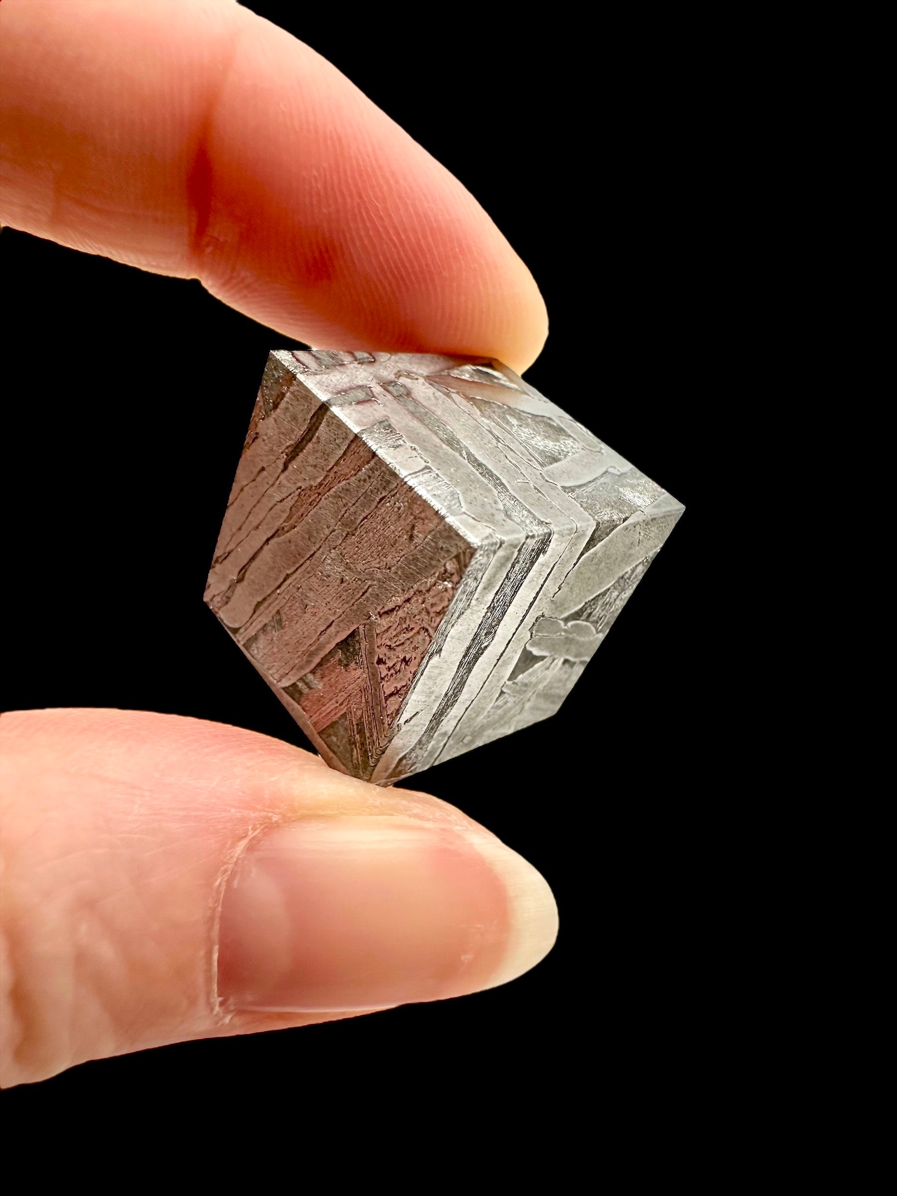 Meteorite Seymchan cube 42,3g – Magadan, Russia - MESM30