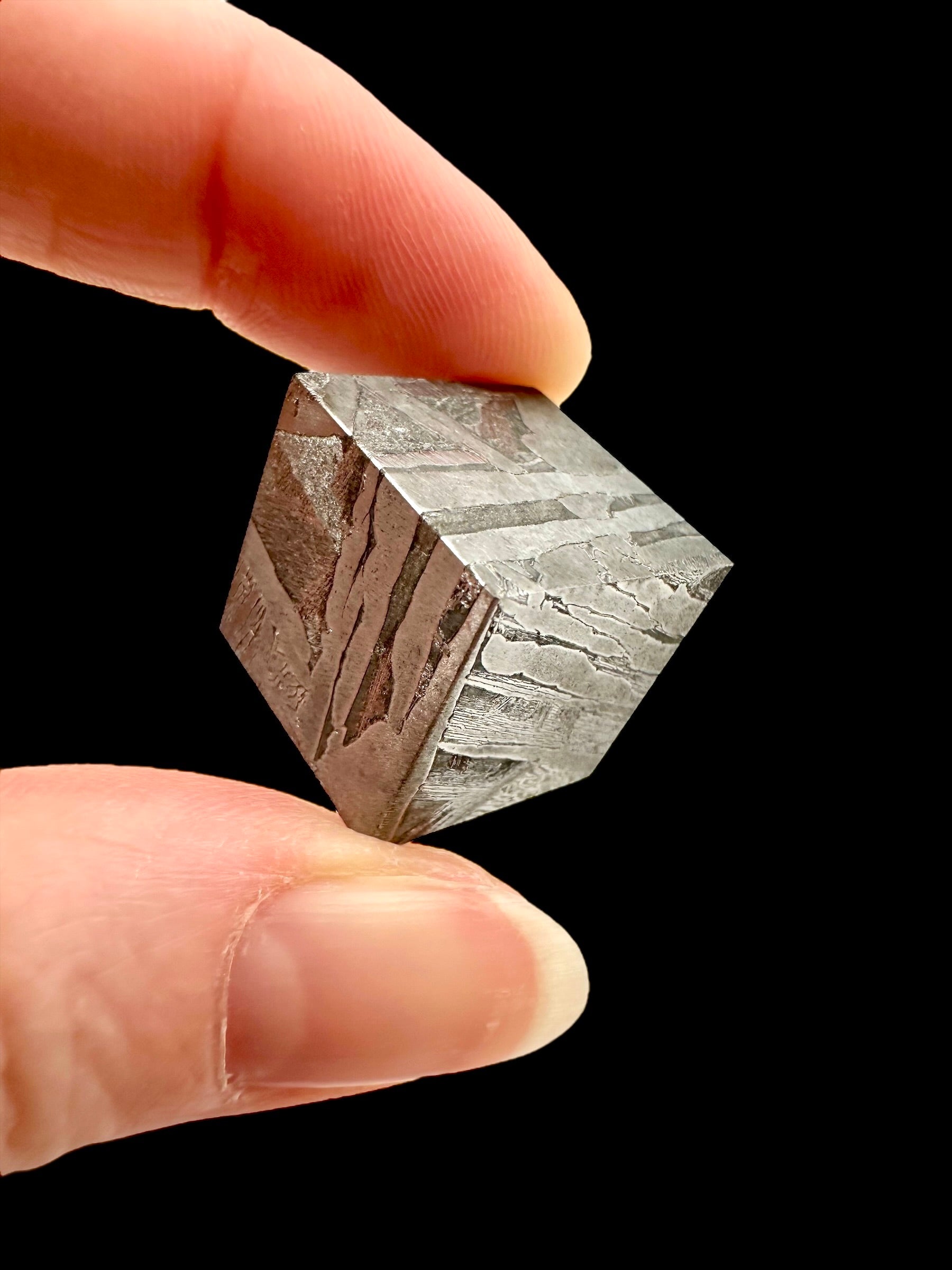 Meteorite Seymchan cube 42,3g – Magadan, Russia - MESM30