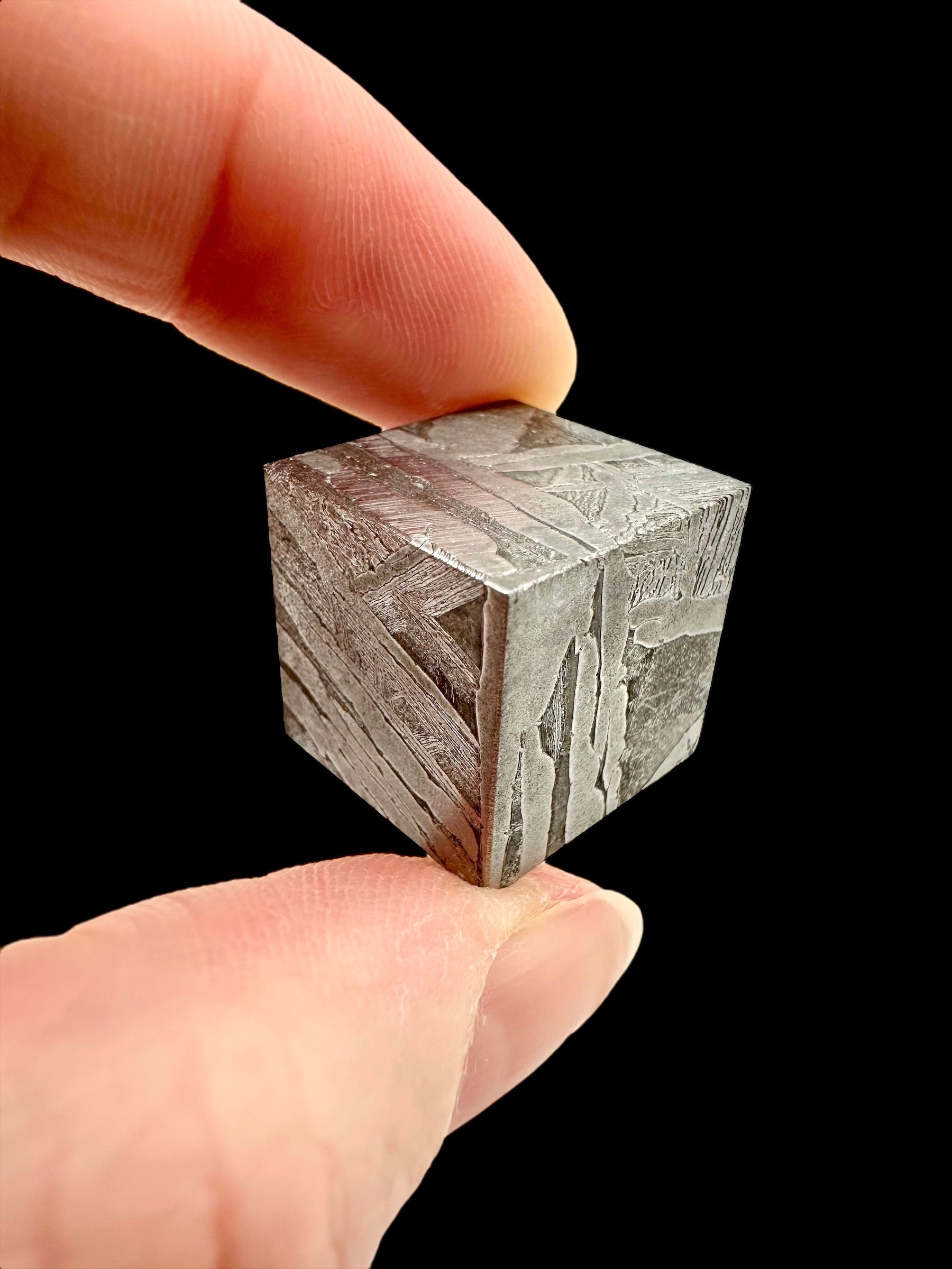 Meteorite Seymchan cube 42,3g – Magadan, Russia - MESM30
