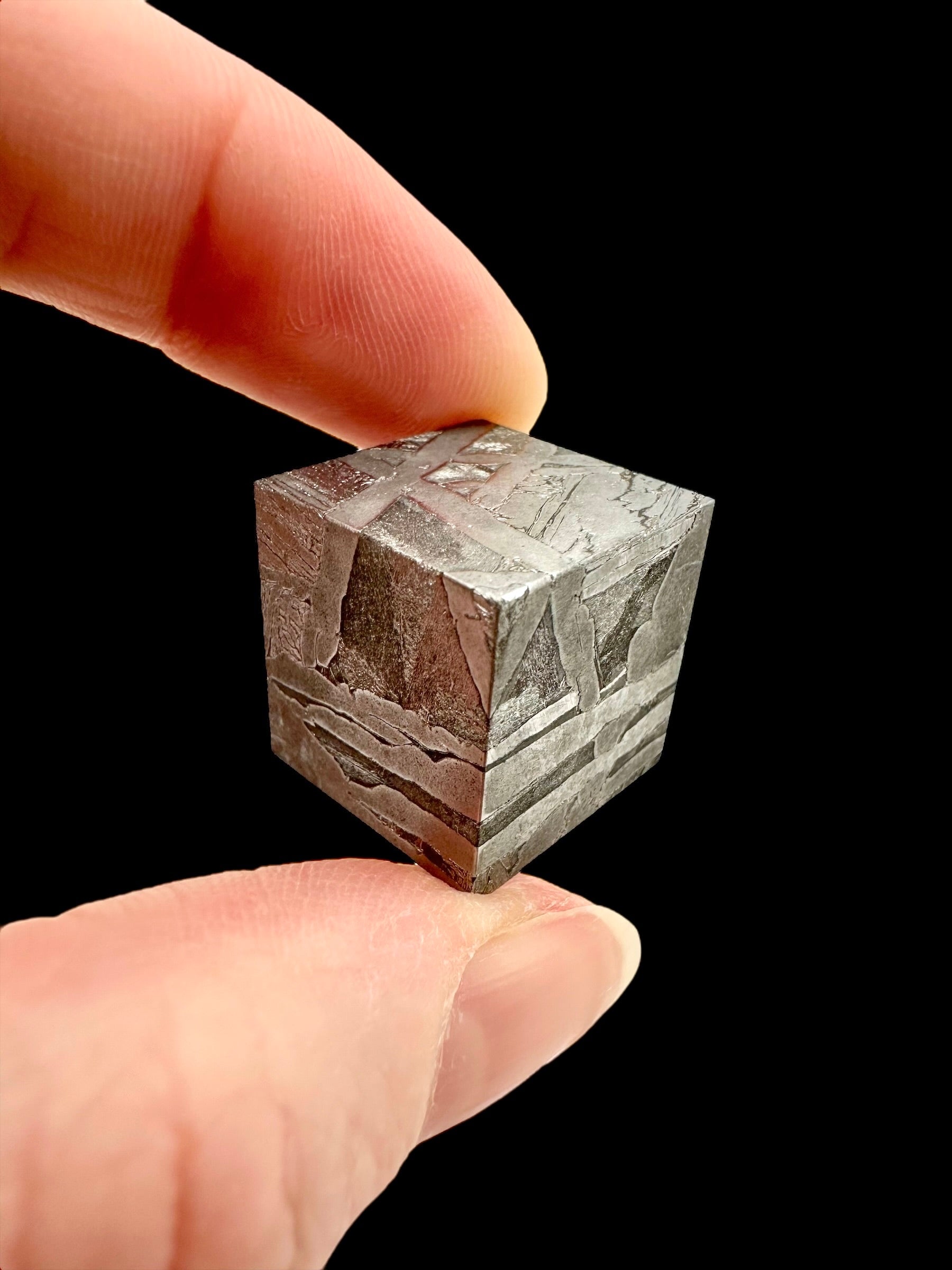 Meteorite Seymchan cube 42,3g – Magadan, Russia - MESM30